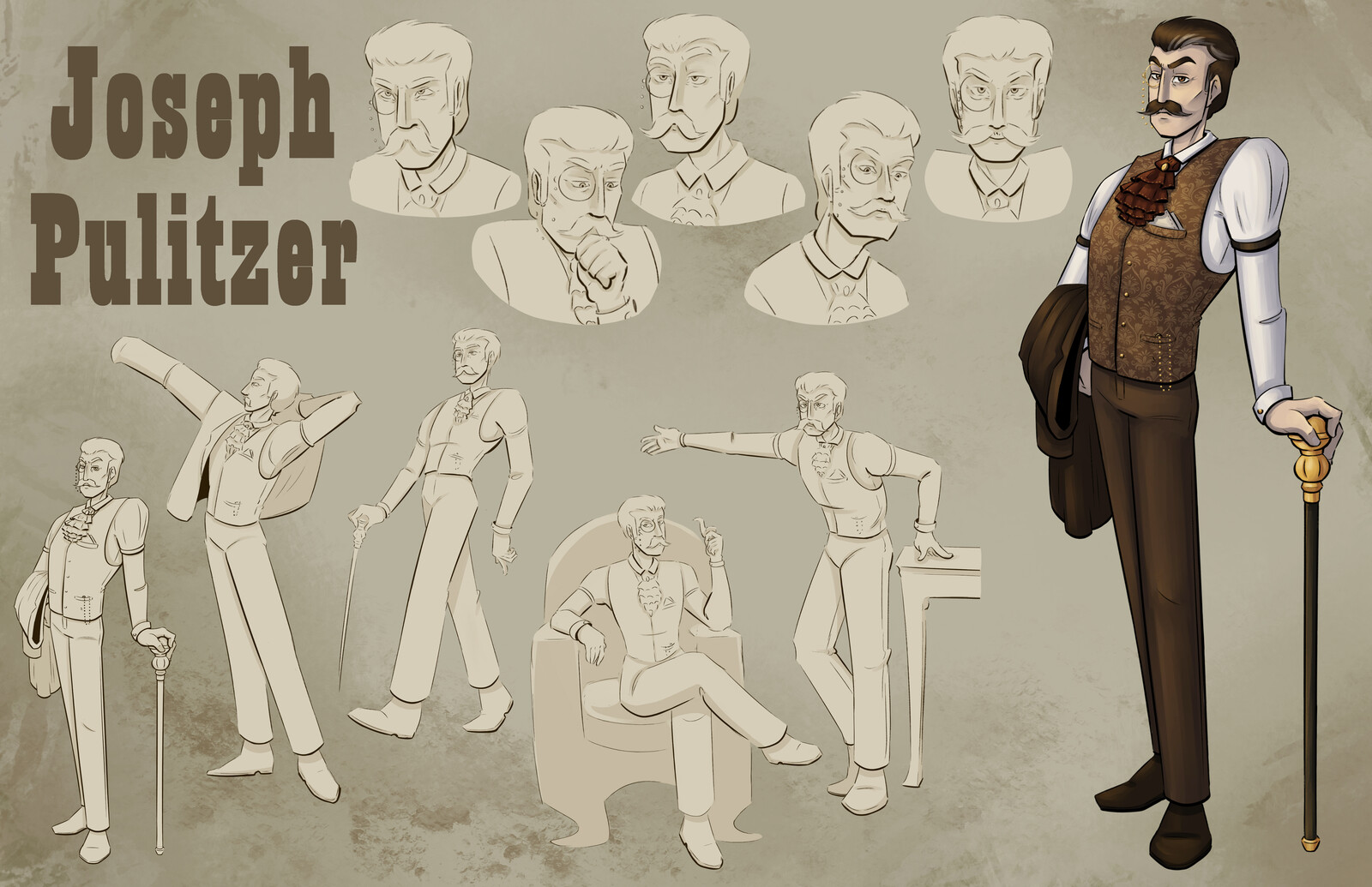 Joseph Pulitzer Reimagined