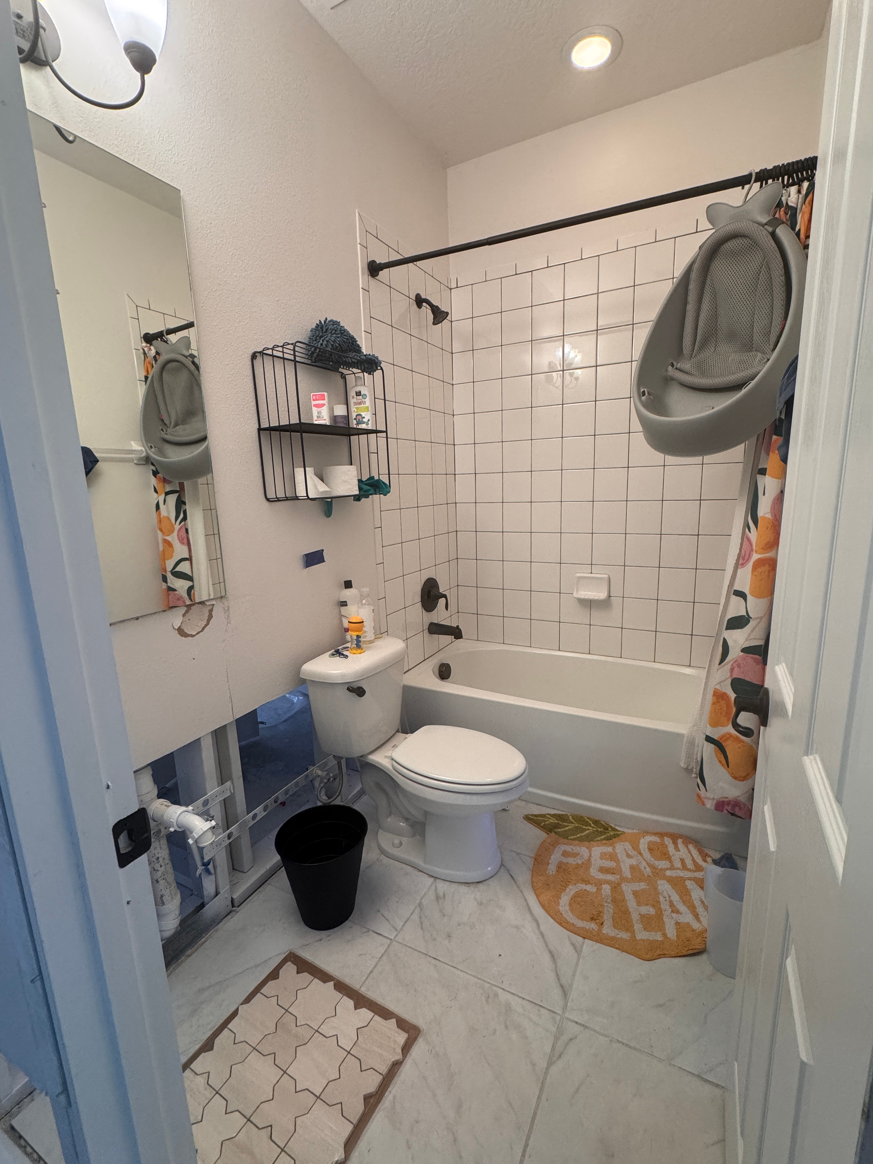 Current Bathroom with demo
