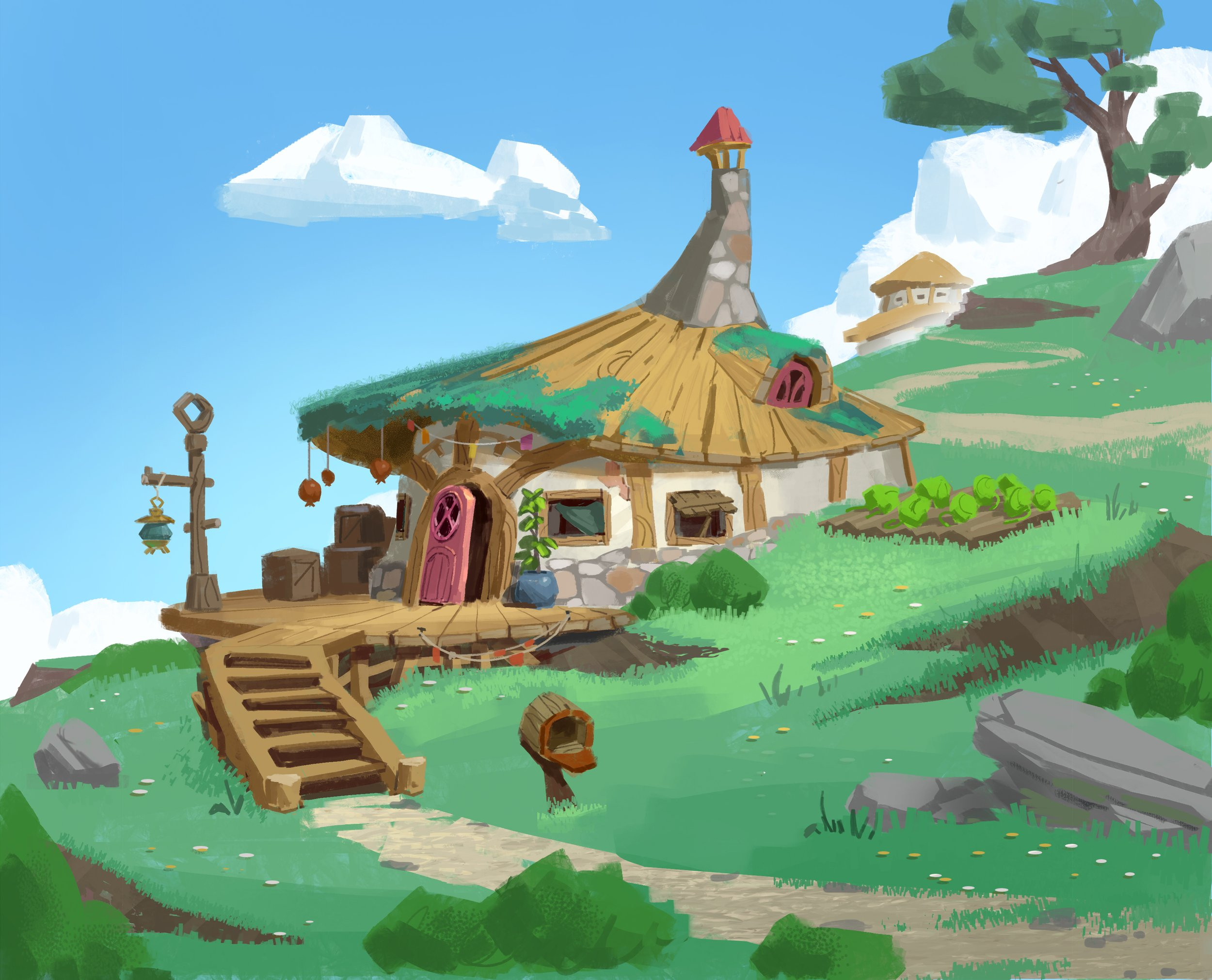 Common hillside dwelling