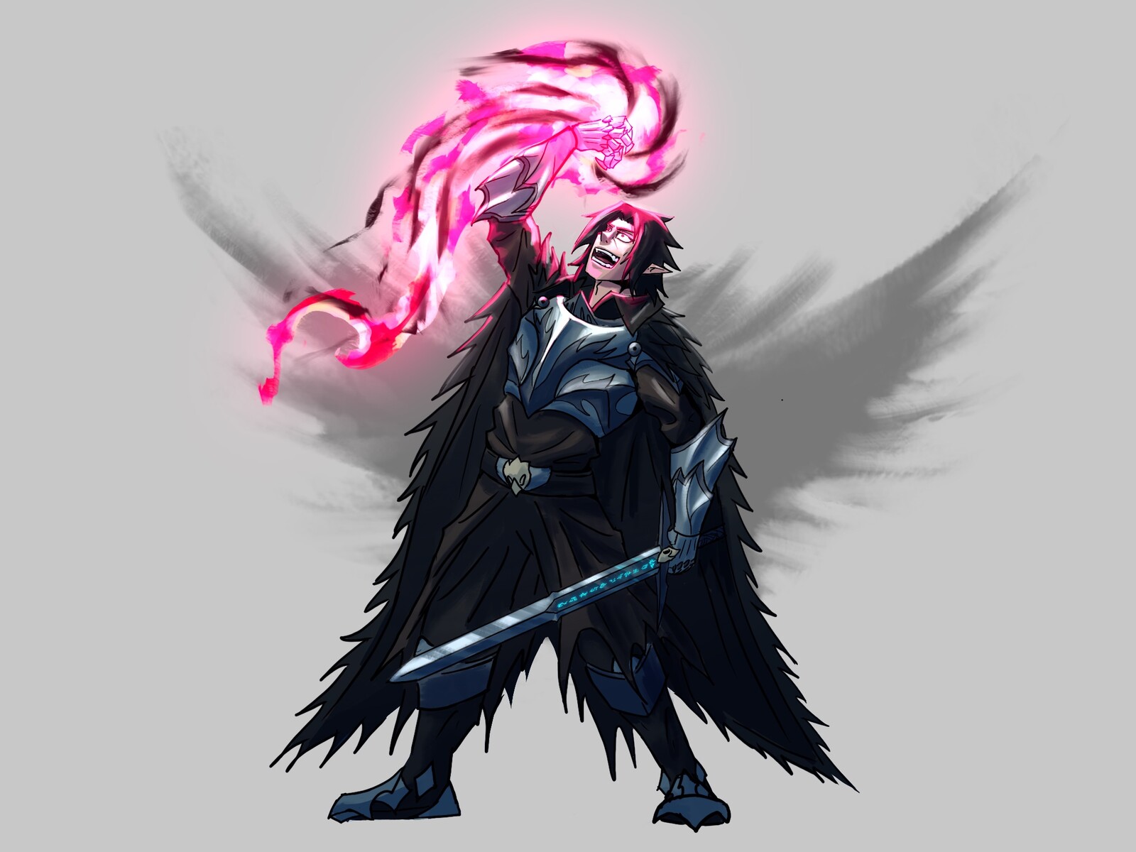 Hero pose
