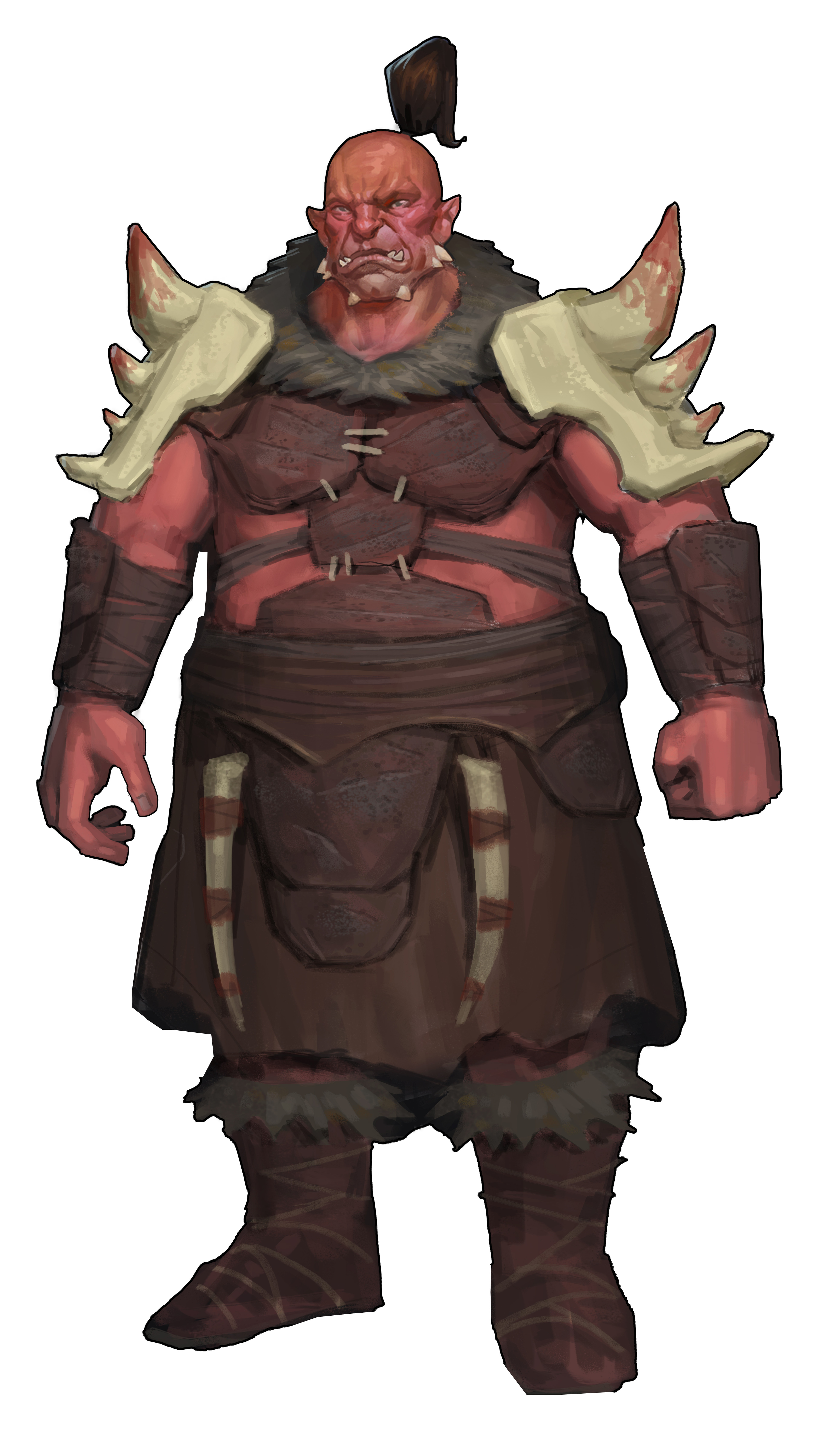 Ogres are another playable race in Pantheon.