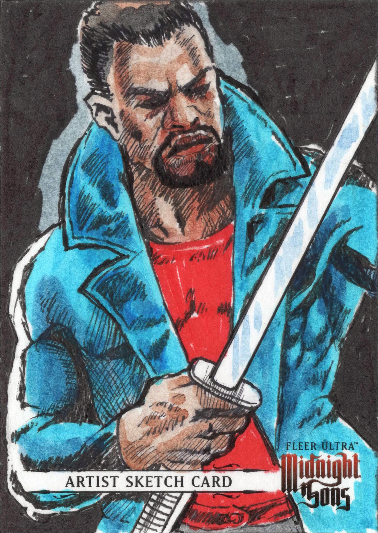 Blade - Marvel Fleer Ultra Midnight Sons 2023 Upper Deck AP