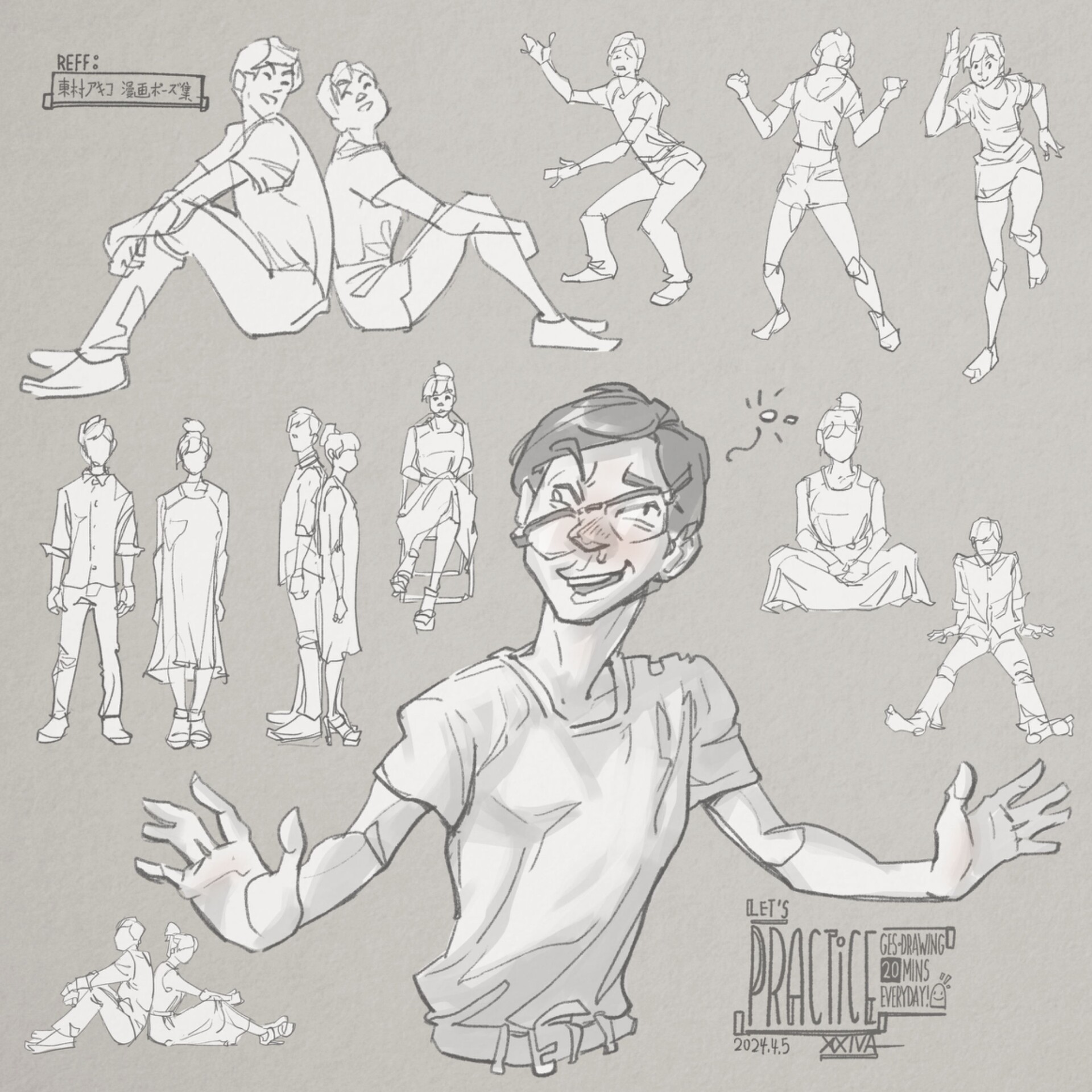 ArtStation - [Practice] Sketchbook drawings