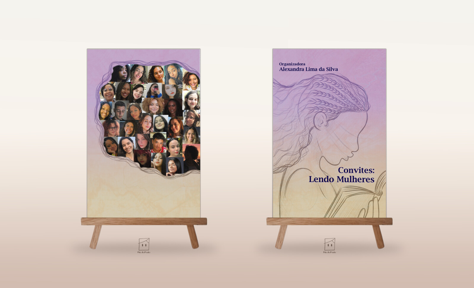 Convites: lendo mulheres (2024) – Organizado por Alexandra Lima da Silva, autores estudantes de Pedagogia da UERJ. Edição por Priscila Paula, 136p. E-book. 