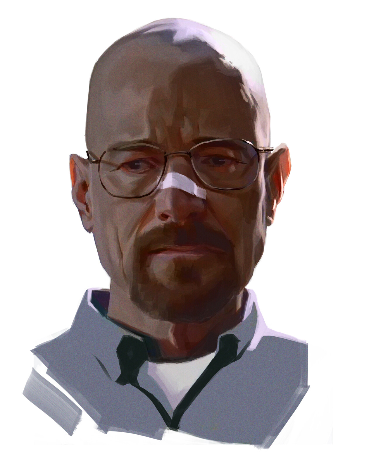 Daily Practice #64: Walter White + Timelapse