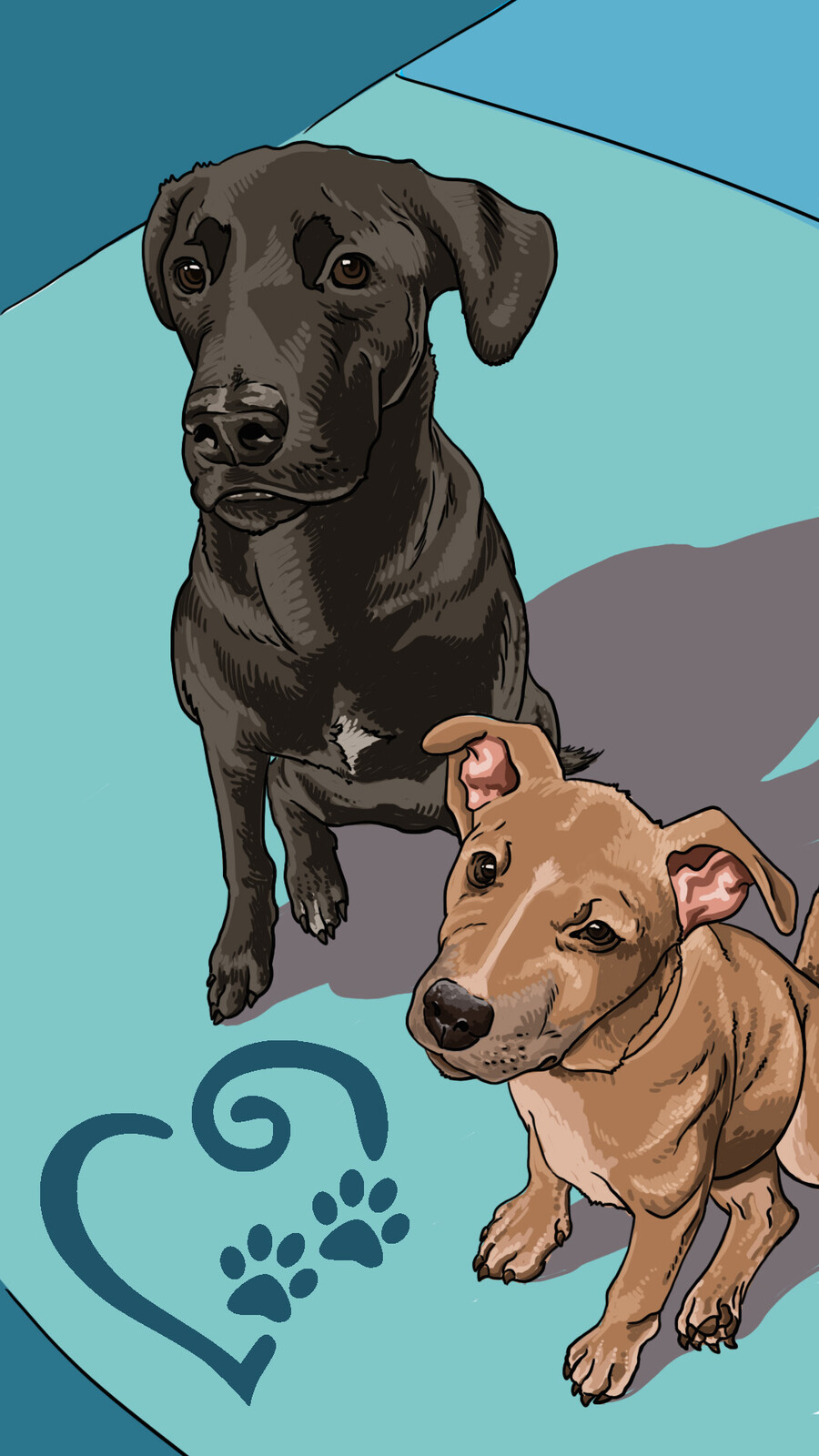 Digital Pet Portraits