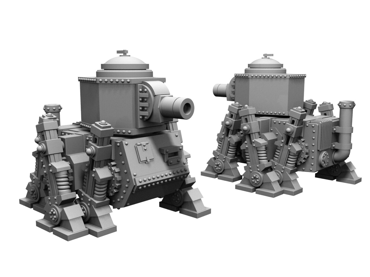 The never produced Ruska tank that I designed.