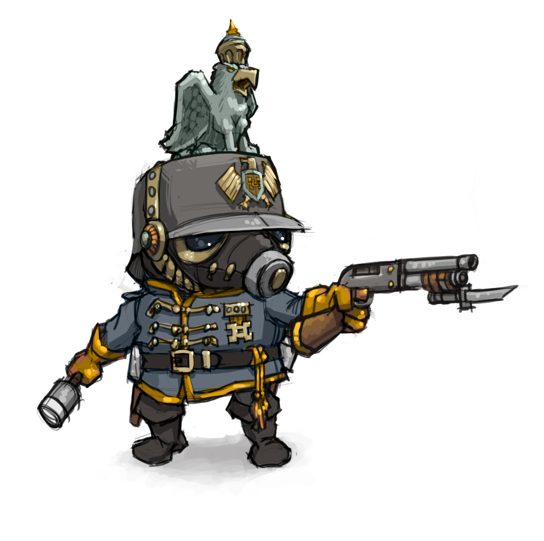 I designed these trench raiders as an expansion pack. 