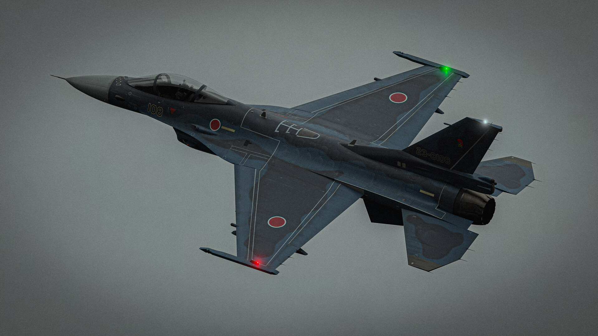 Mitsubishi F-2 - Fighter Jet - Free - Download Free 3D model by bohmerang  (@bohmerang) [d3d7244], image size:1920x1080