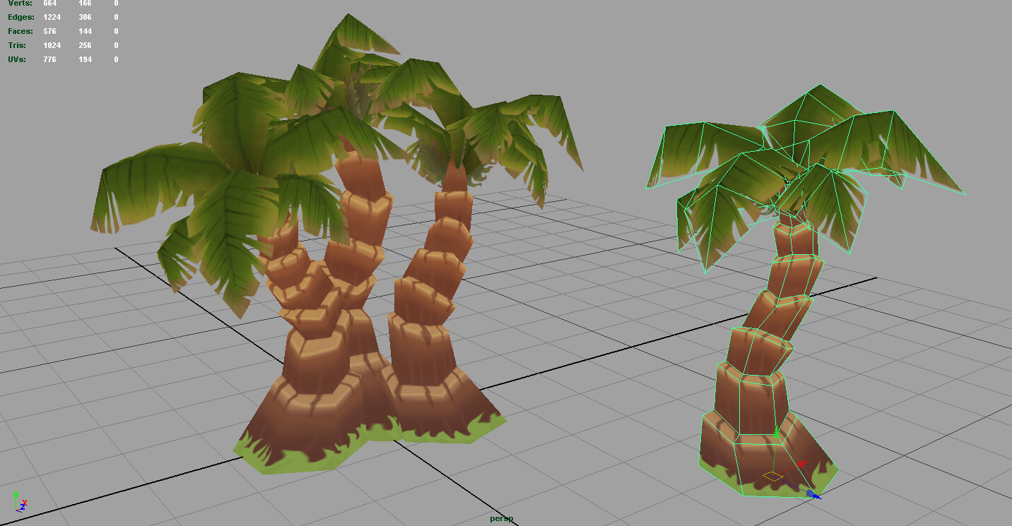 Some simple trees.