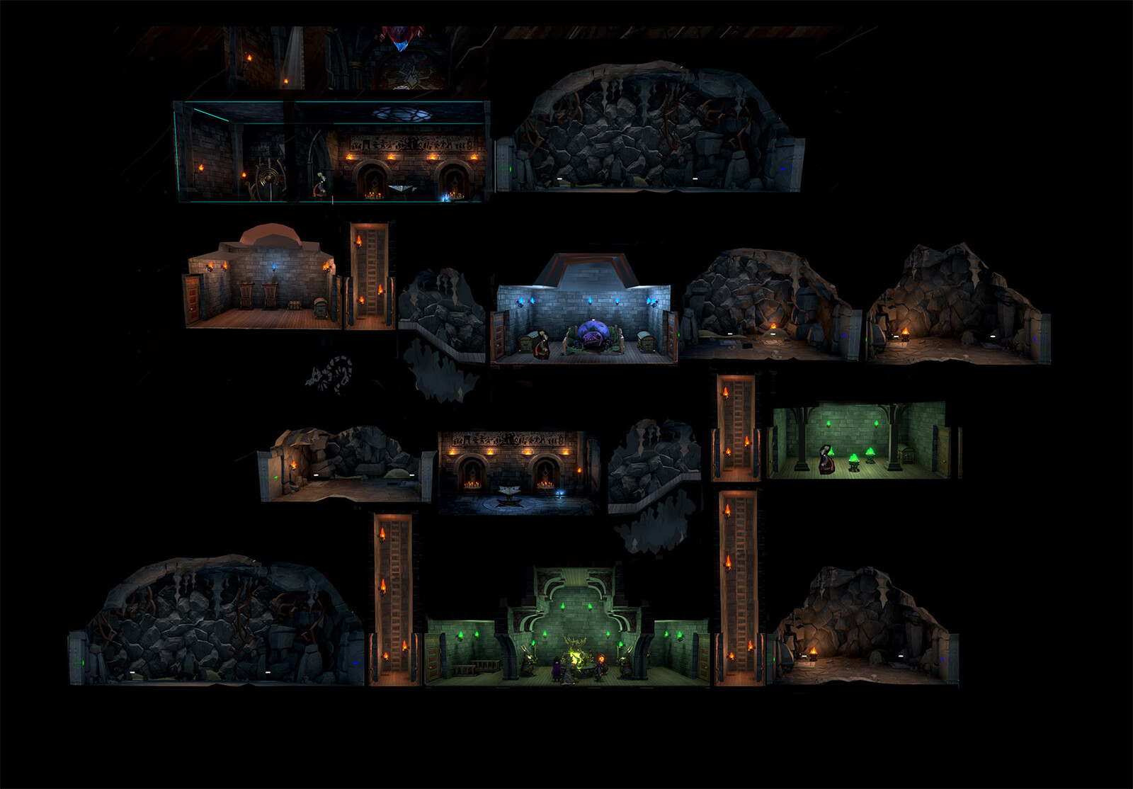This is a mockup cut and paste I did in Photoshop to show the importance of light color changes.