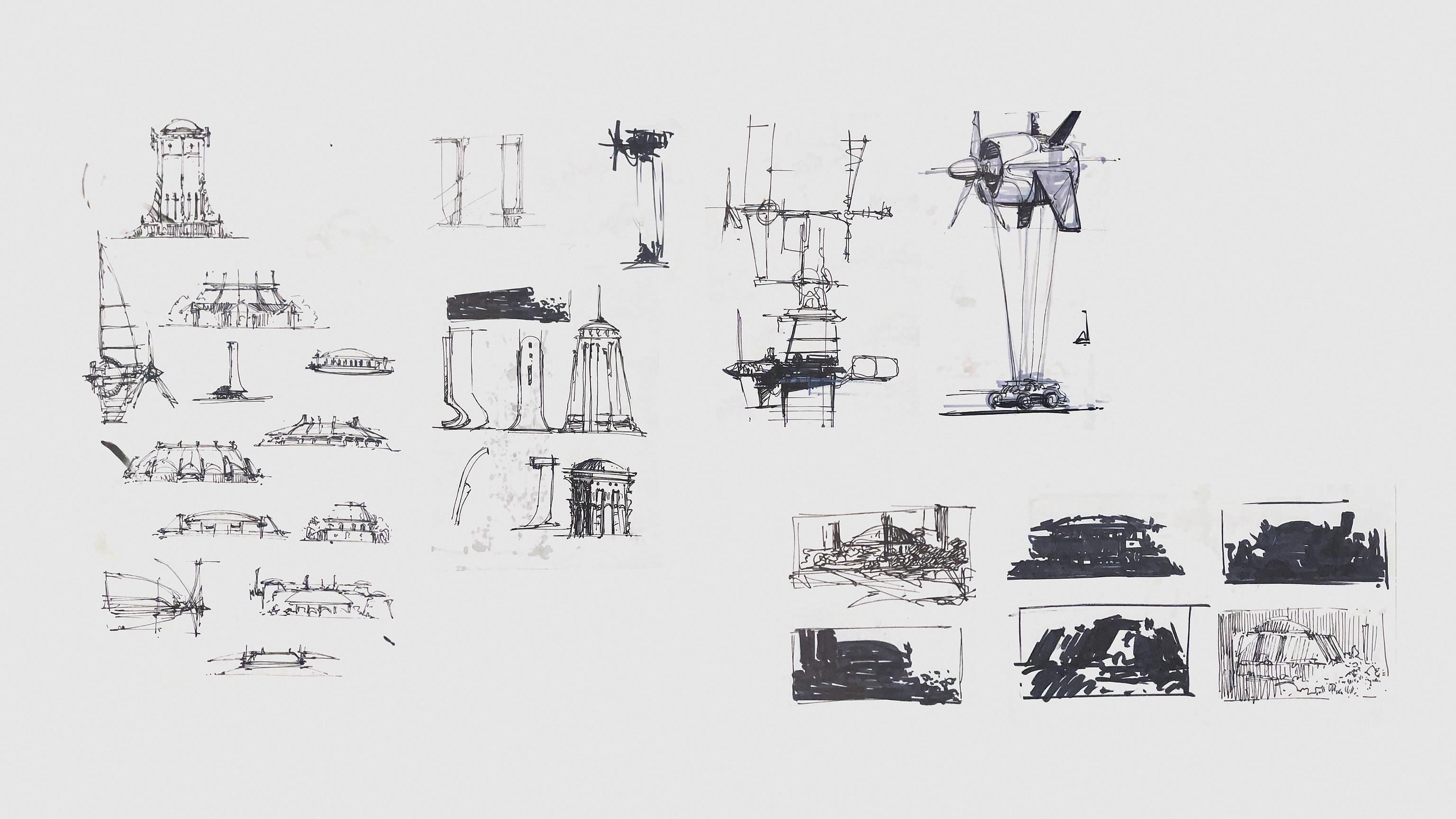 Initial sketches