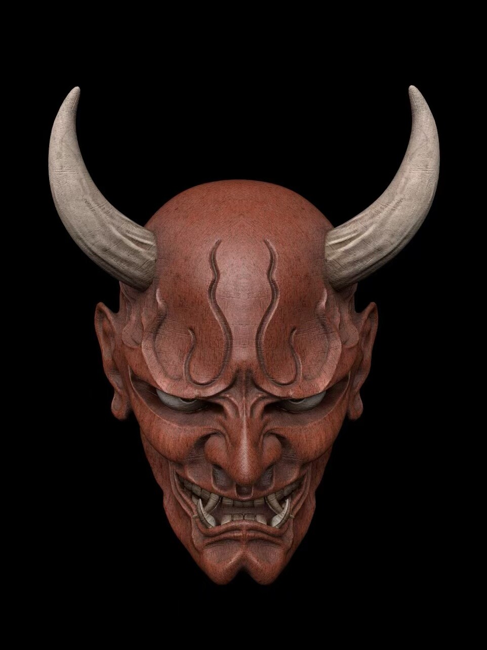 ArtStation - 般若面具Hannya mask