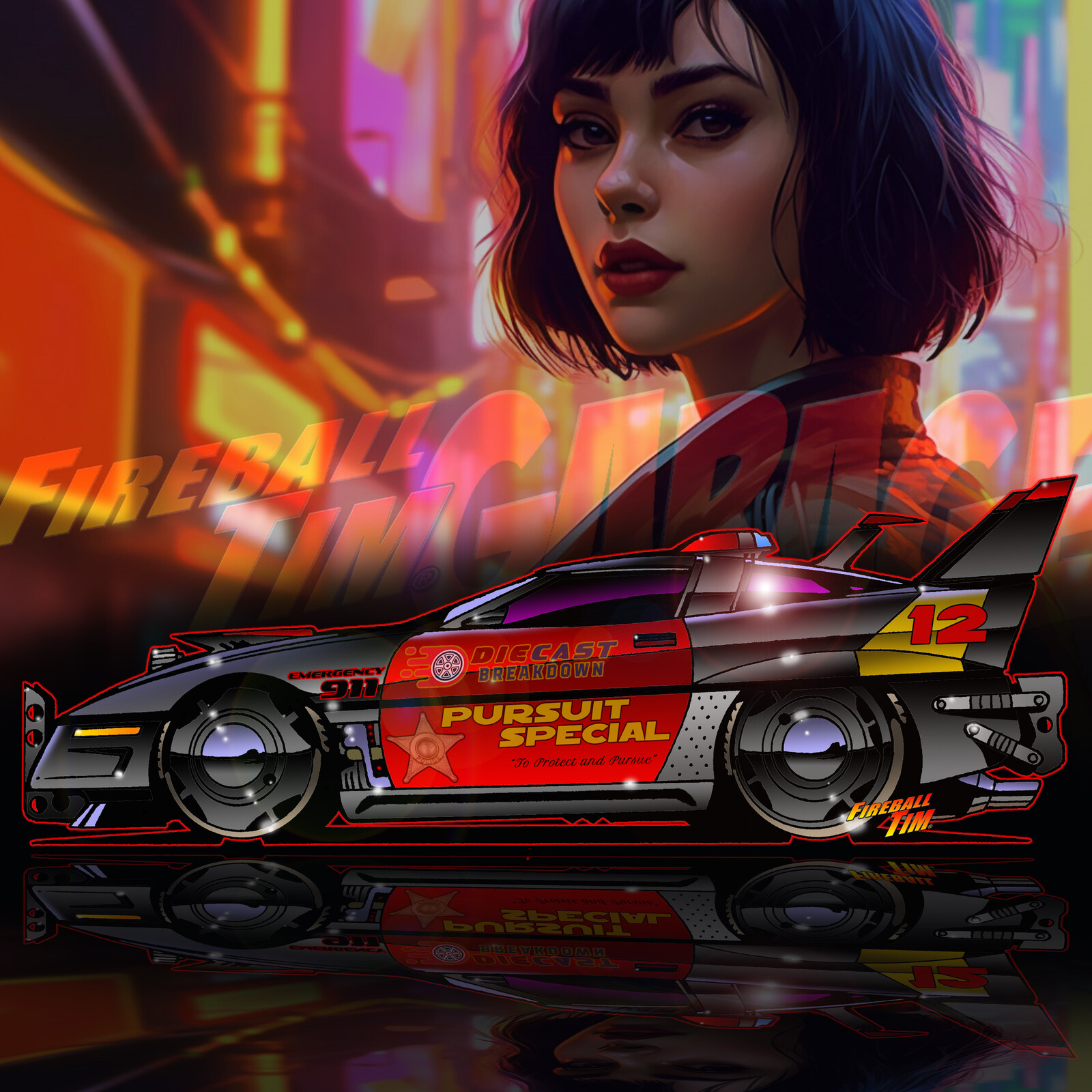 Diecast Breakdown Concept by Fireball Tim