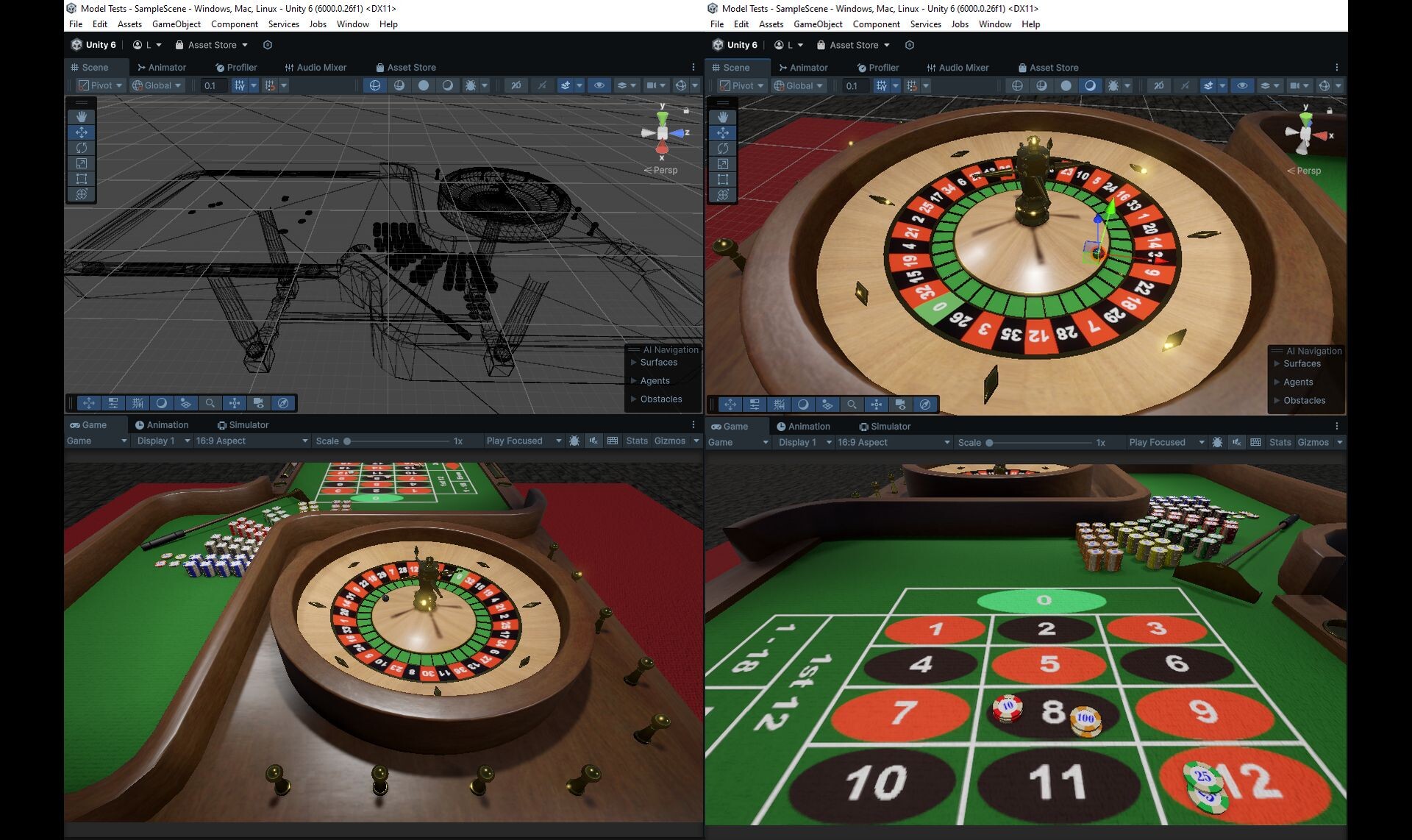 Diego Rodríguez Larenza - Roulette Table