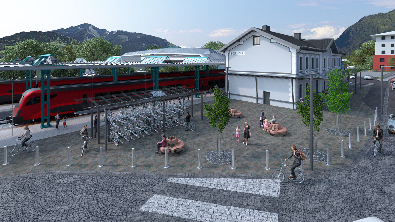 Trainstation Zell am See