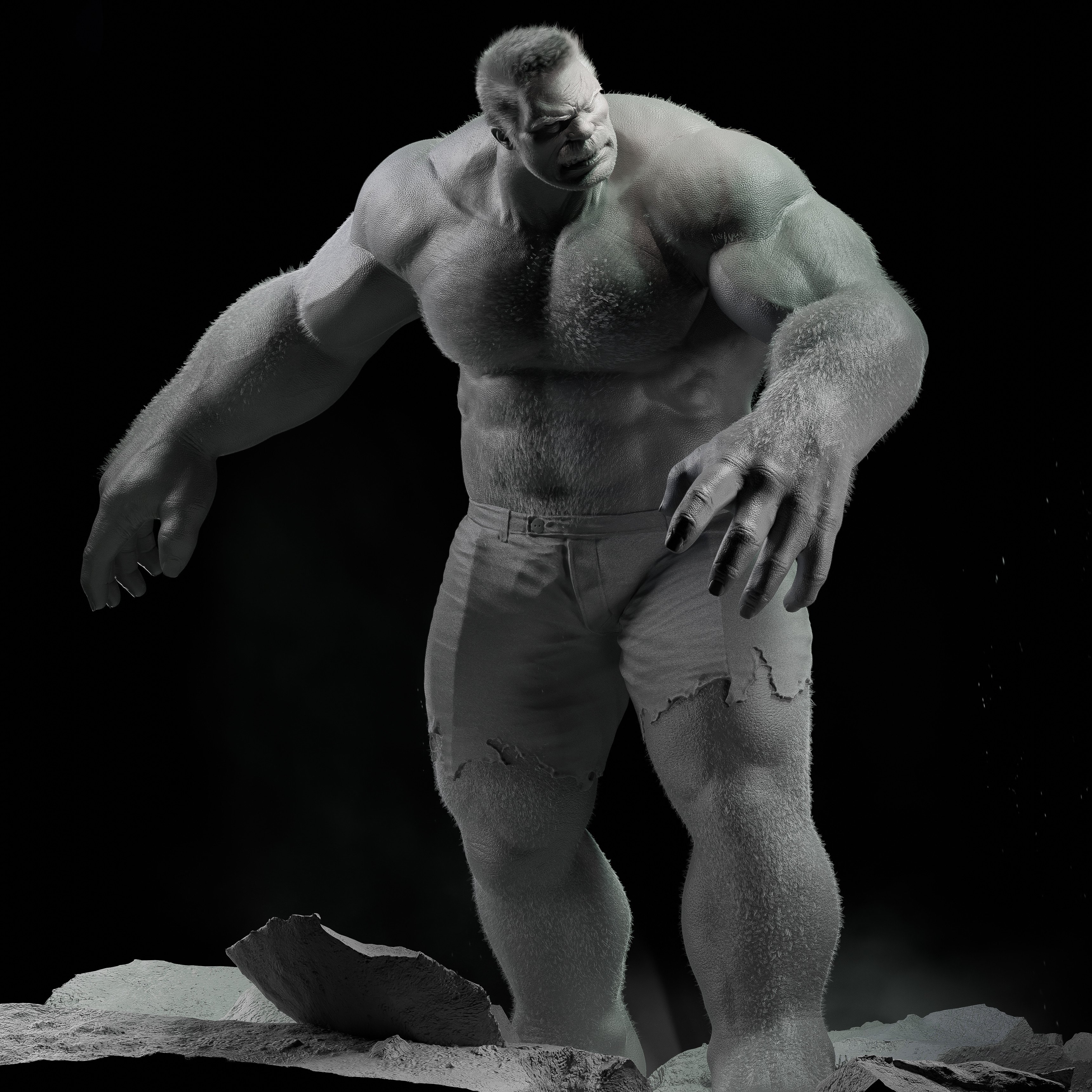 Clay Render