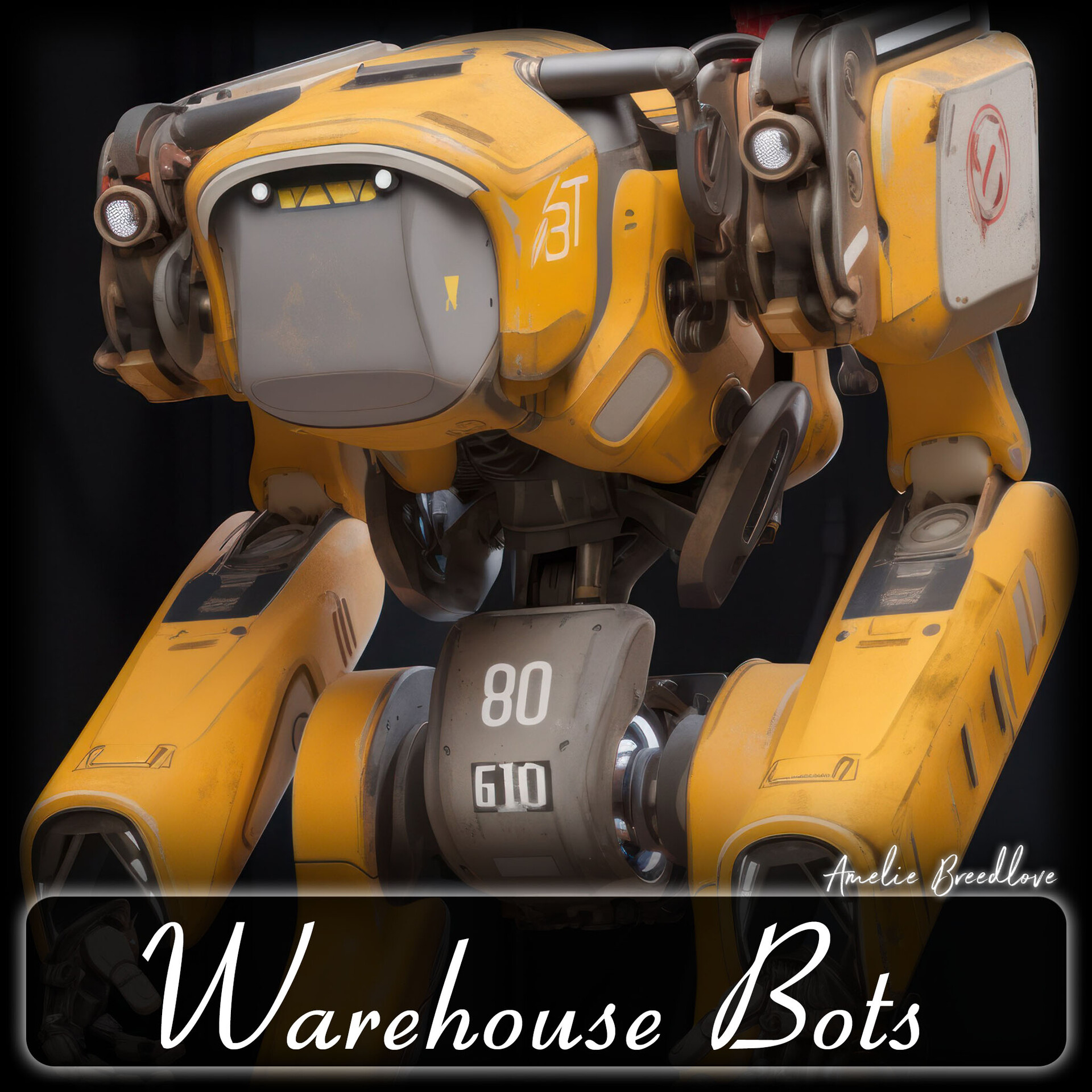 ArtStation - 200 Fantasy Warehouse Bots Reference Pack | 4K | v.28