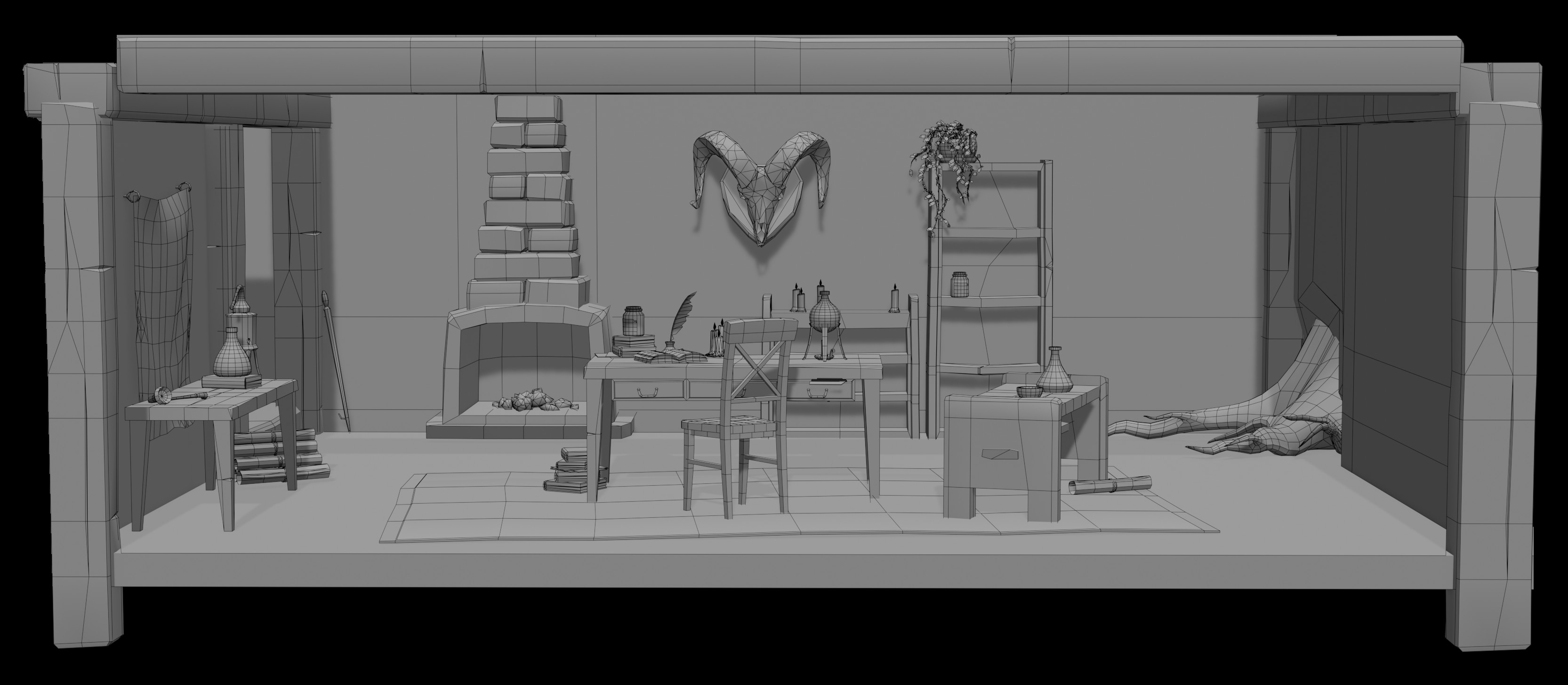 Alchemy Lab wireframe