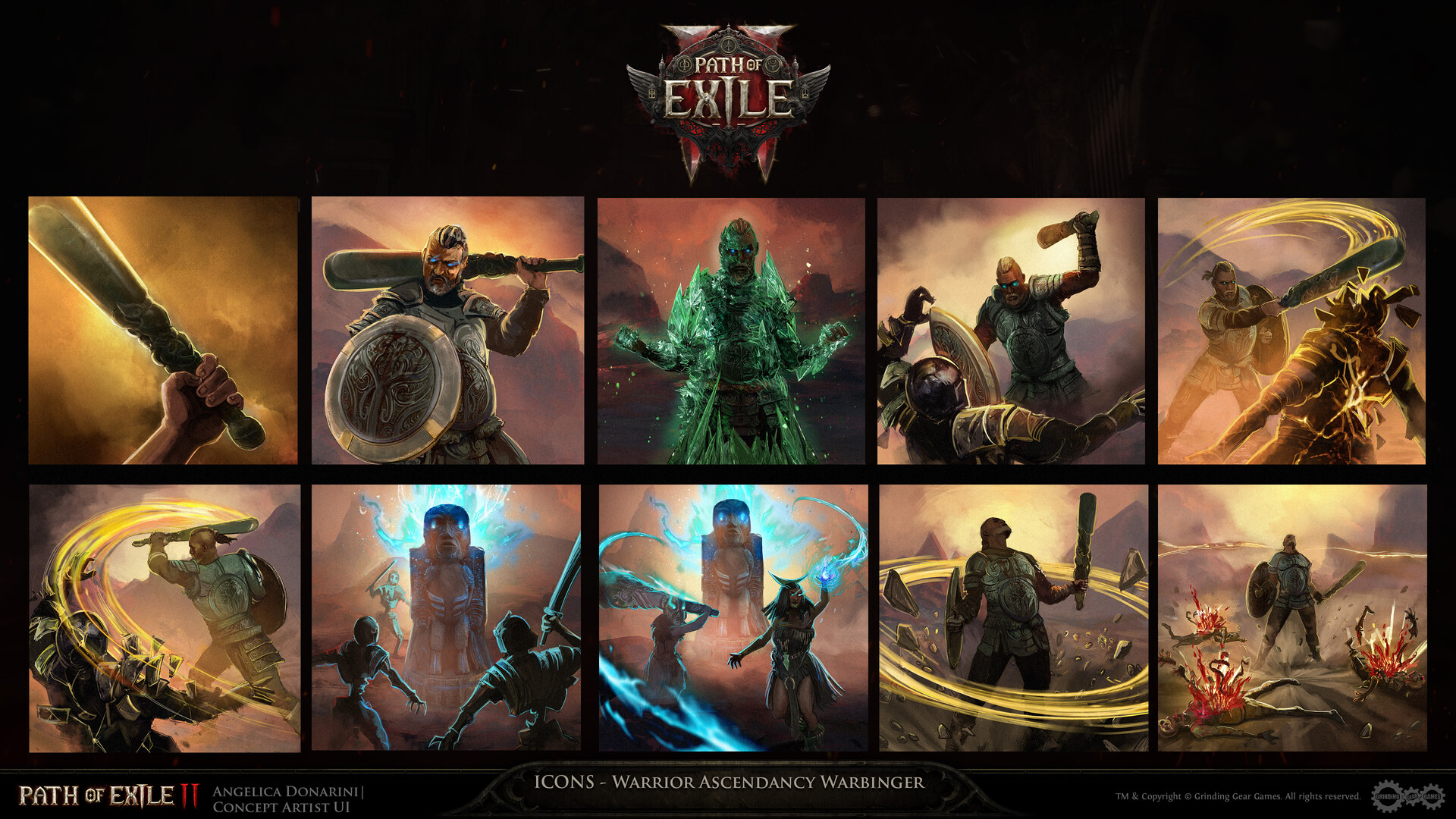 Angelica Donarini - Path of Exile - Passive and Skill Icons 02