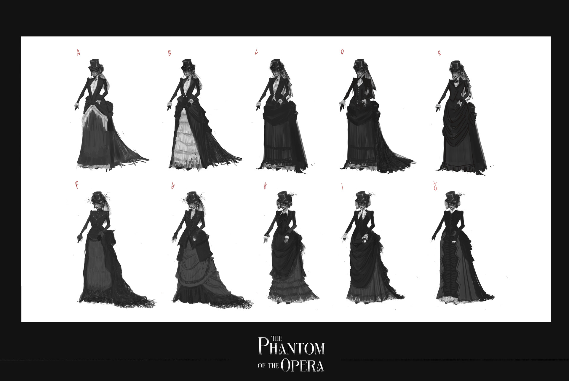ArtStation - Female Phantom of the Opera, image size:1920x1285