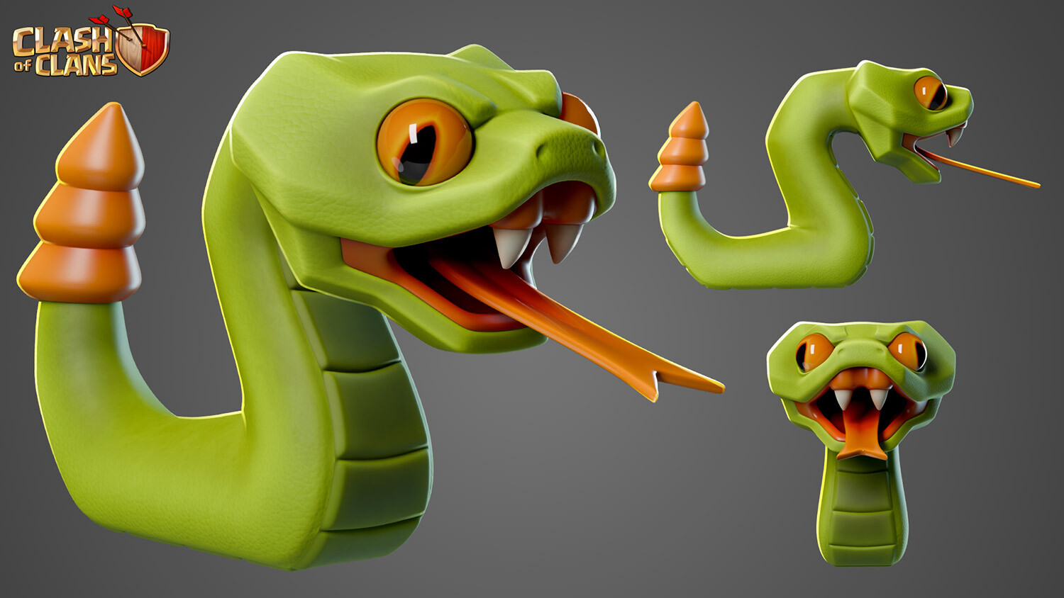 Snake character render