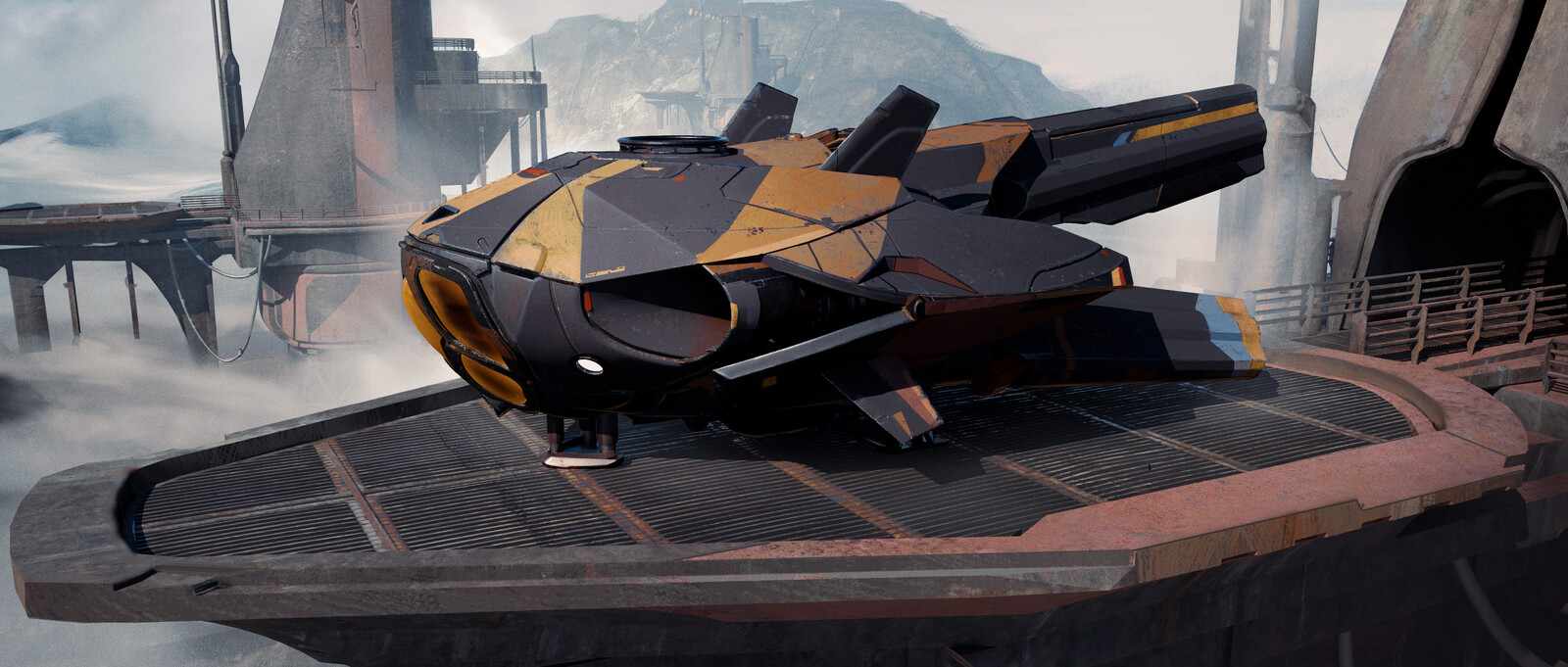 Exploration ship