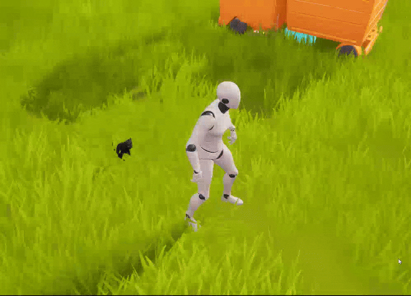 Pet system and AI nav mesh follow