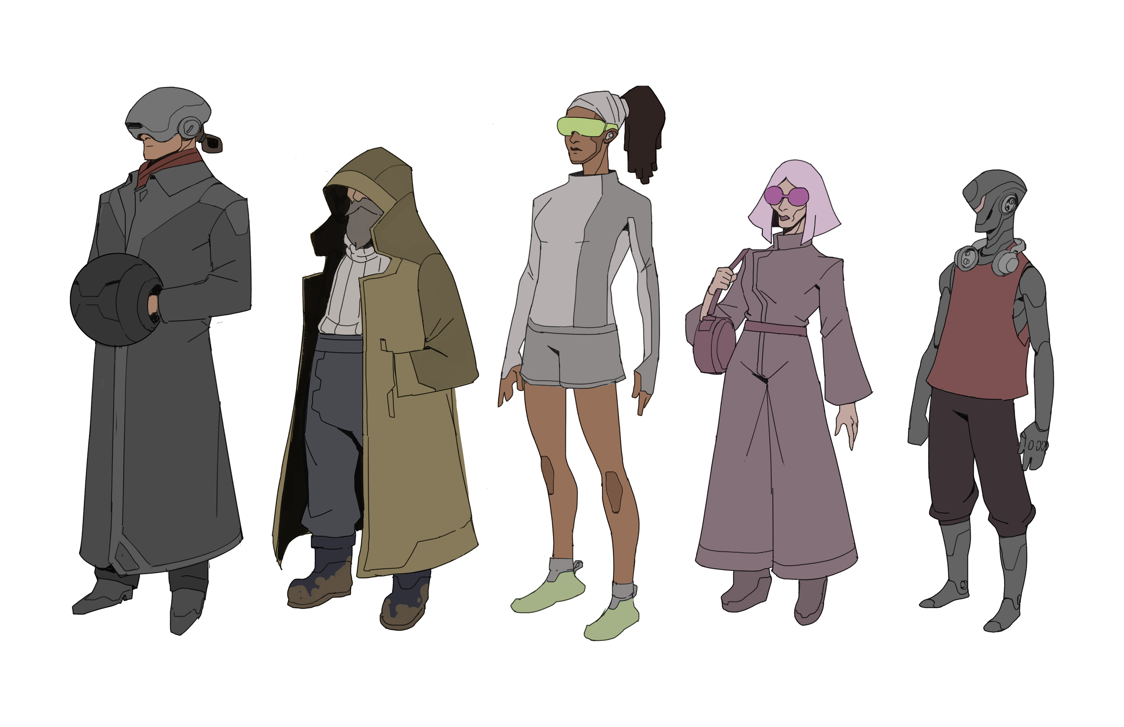 Generic background characters