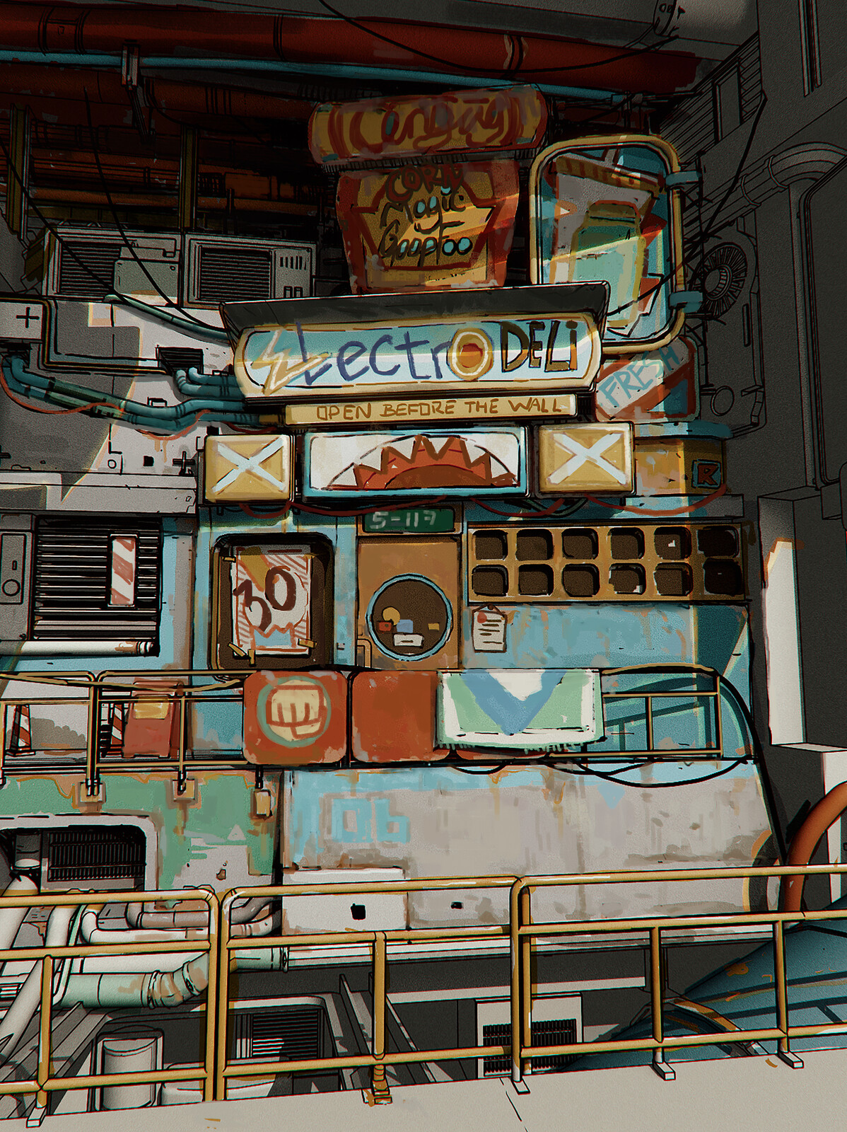 Stores in the Visual Target