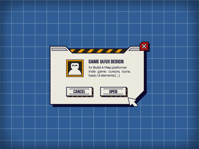 ArtStation - Build A Map game UI/UX design