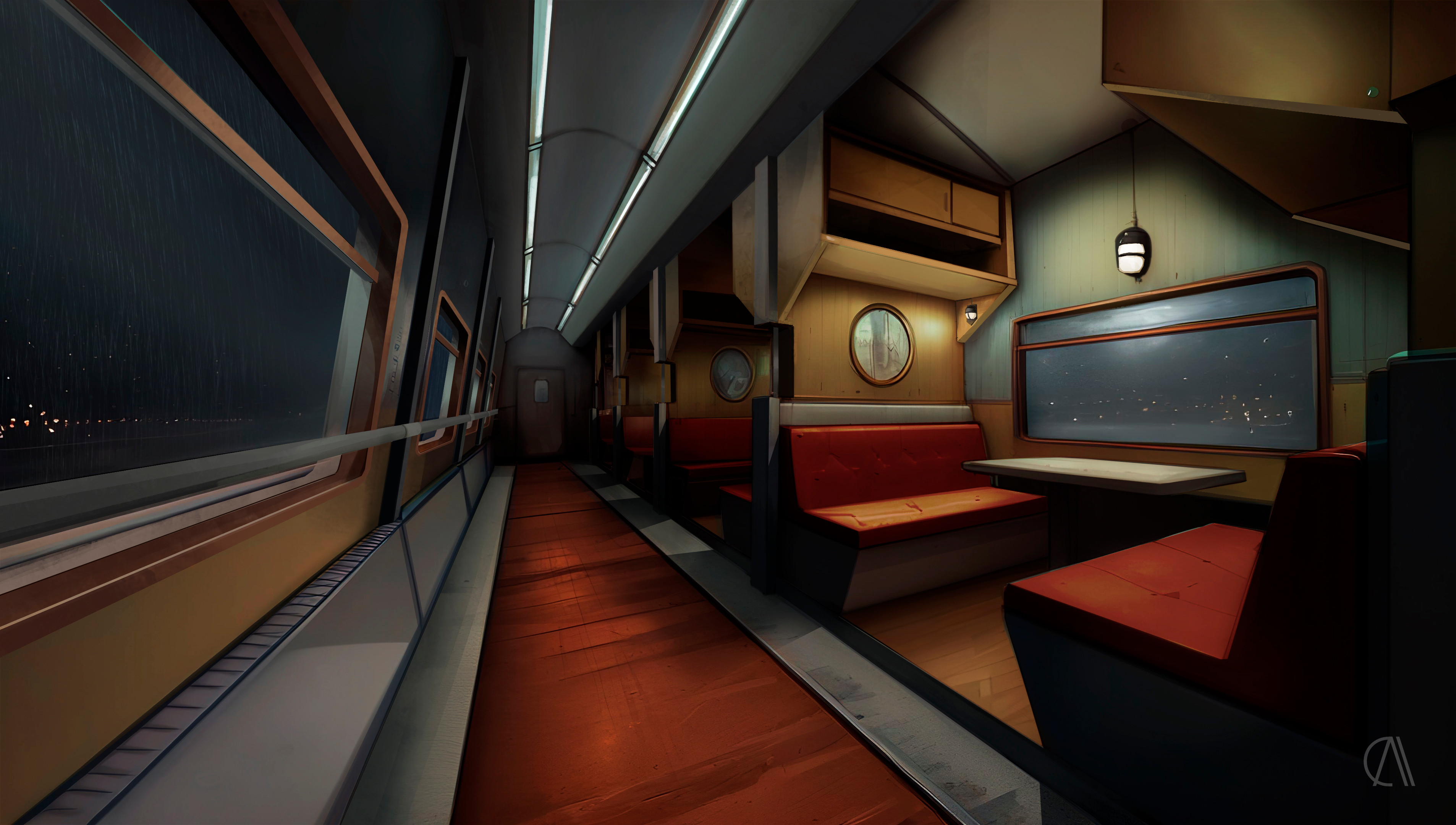 Carriage interior concept