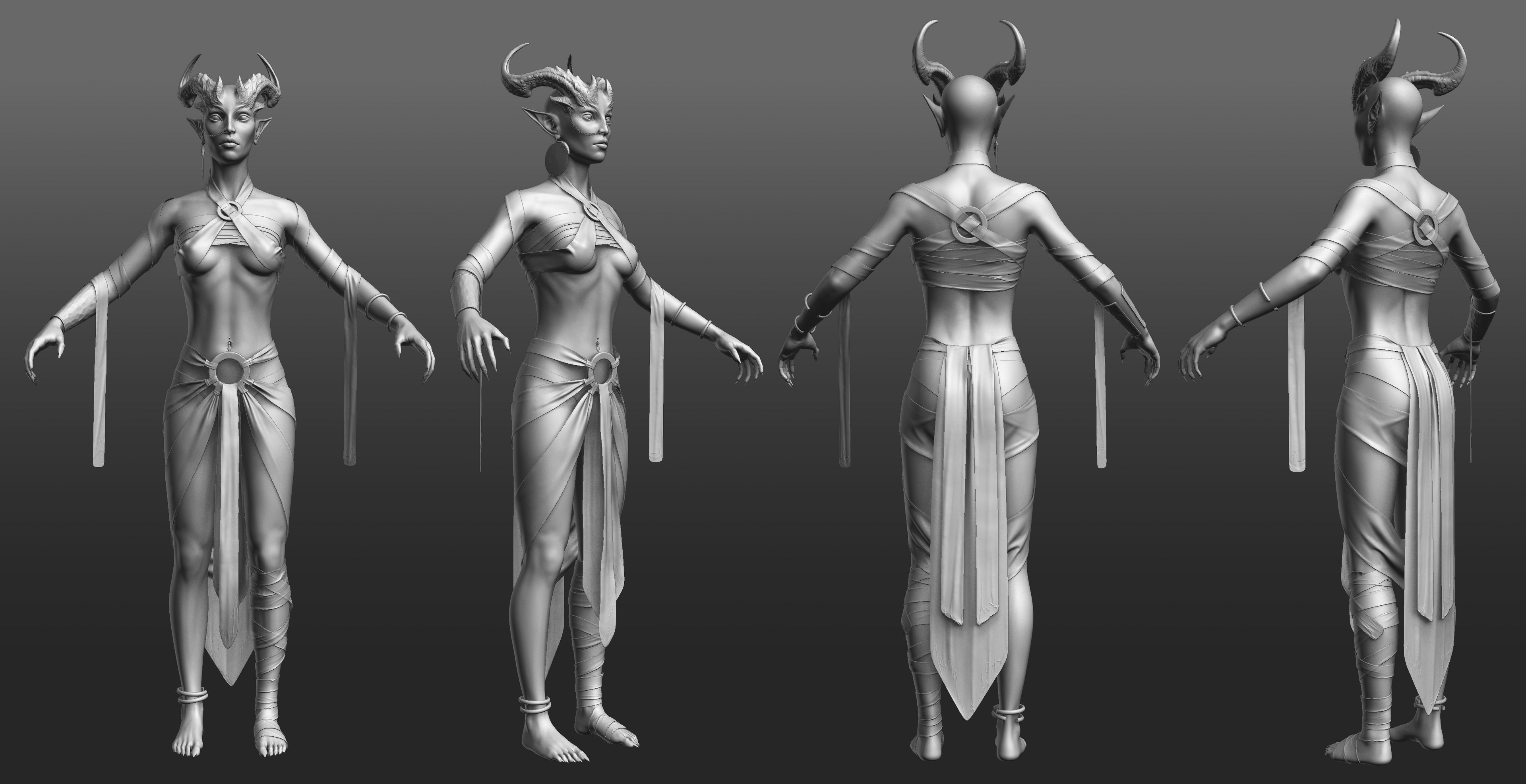 Zbrush Highpoly Sculpt