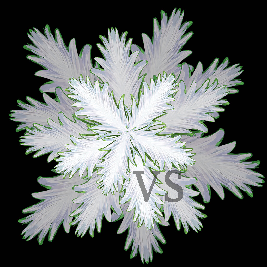 Texture for foliage , painted in Adobe Photoshop.