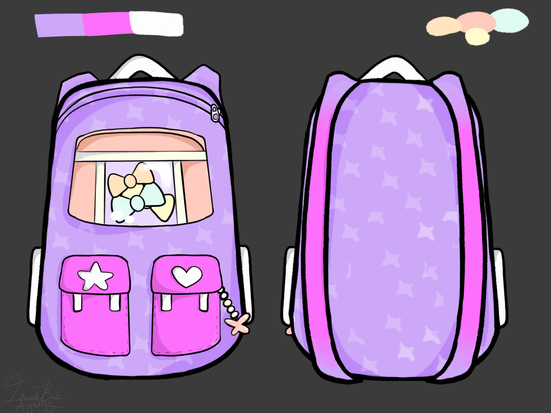 A General Bag Variation Concept Art- Procreate [2023]