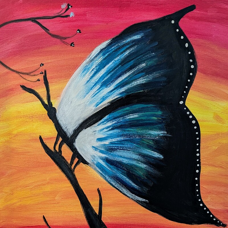 Sunset Butterfly