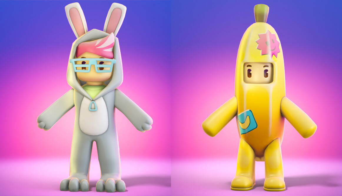 ArtStation - Game characters with animation