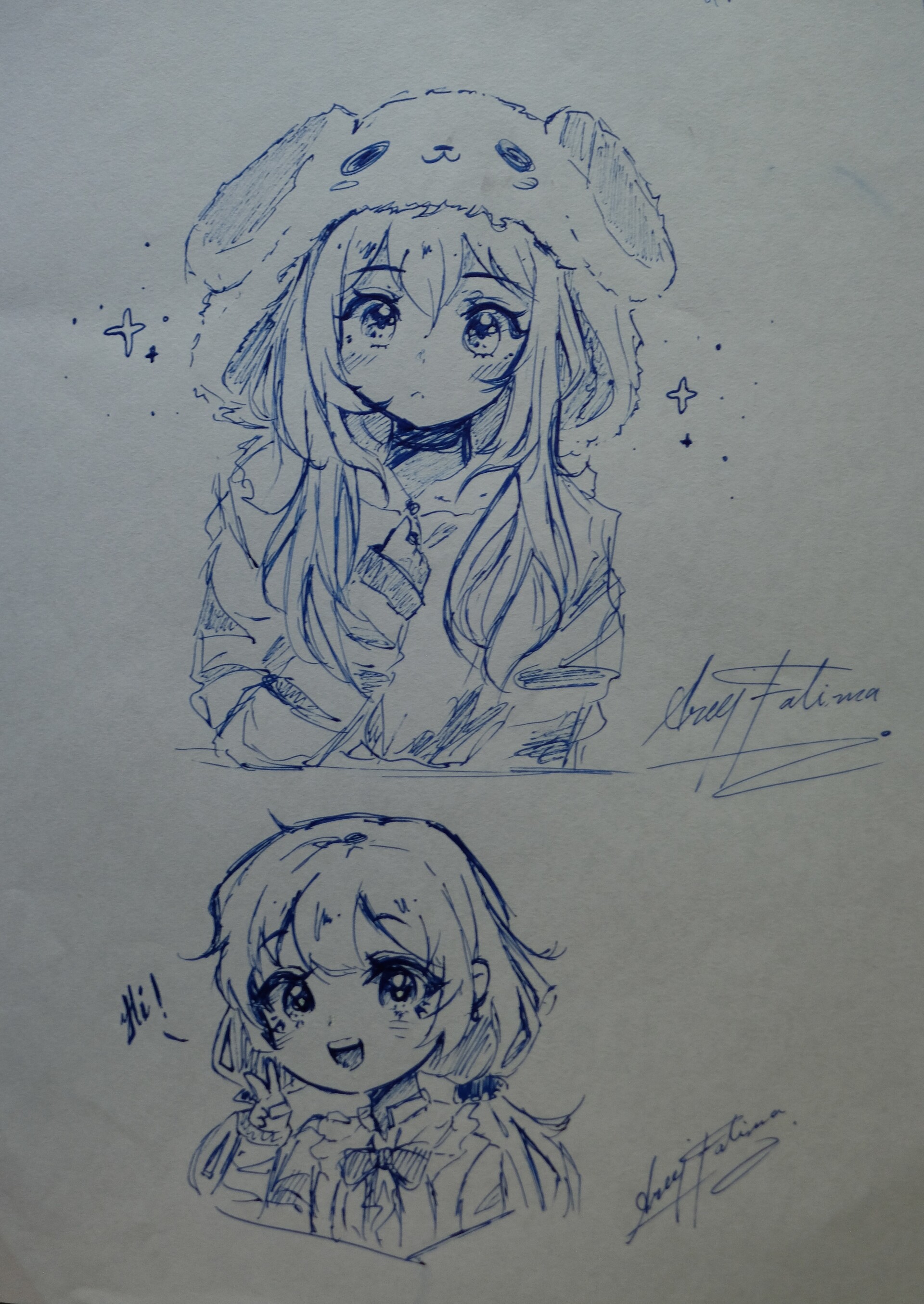 Easy Anime Pen Sketch Pen And Pencil Anime Drawings Fine Line