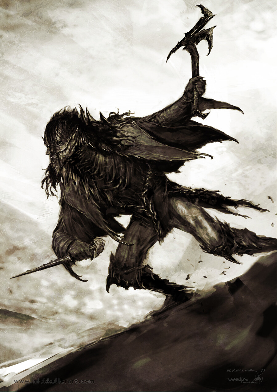 Hunter orc concept.