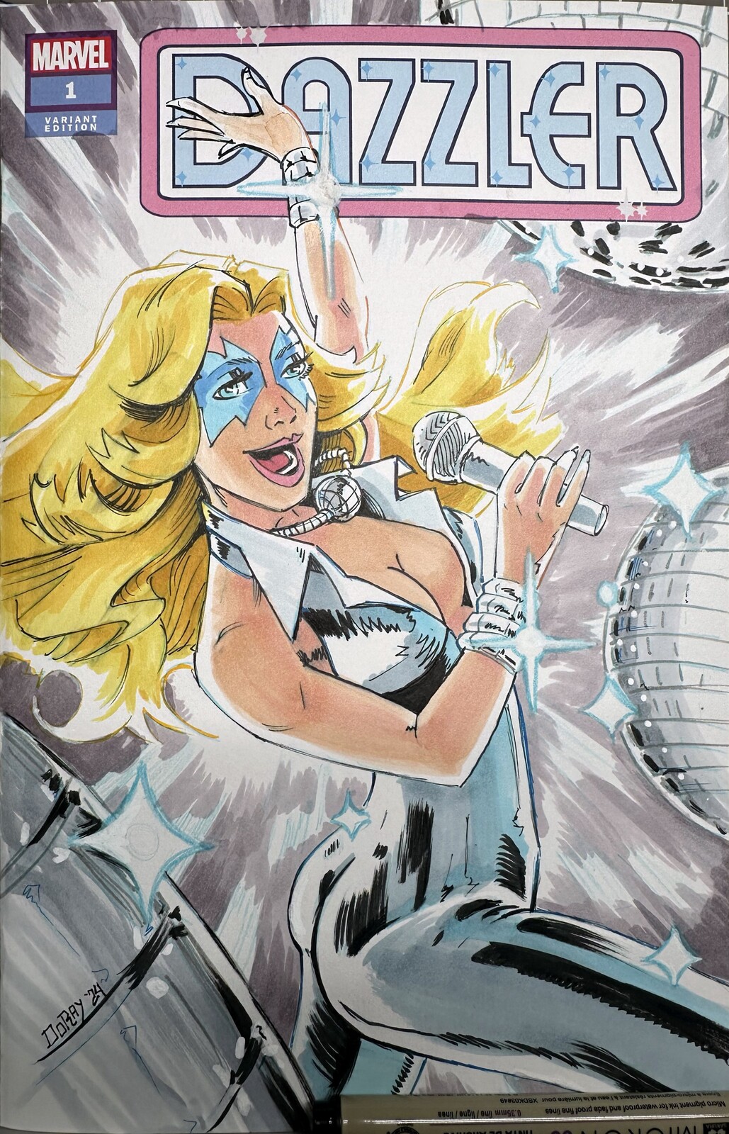 Dazzler - Sketch Cover