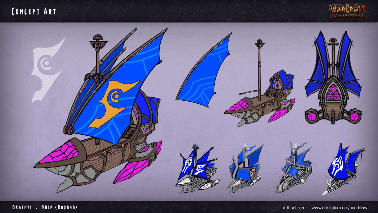 Concept Art - Draenei Ship