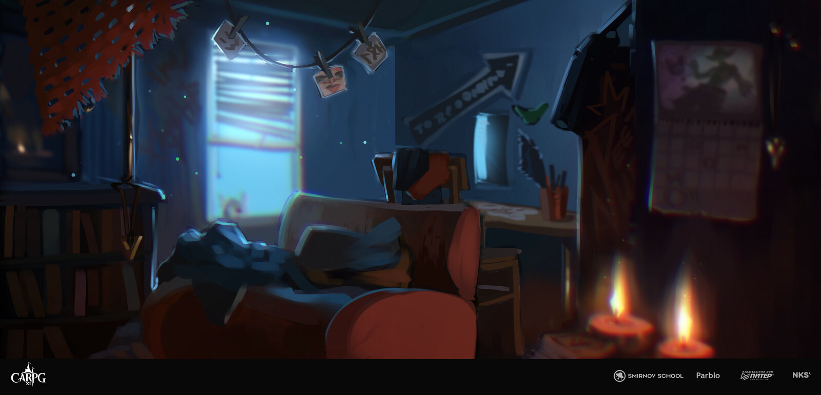 main hero's room
