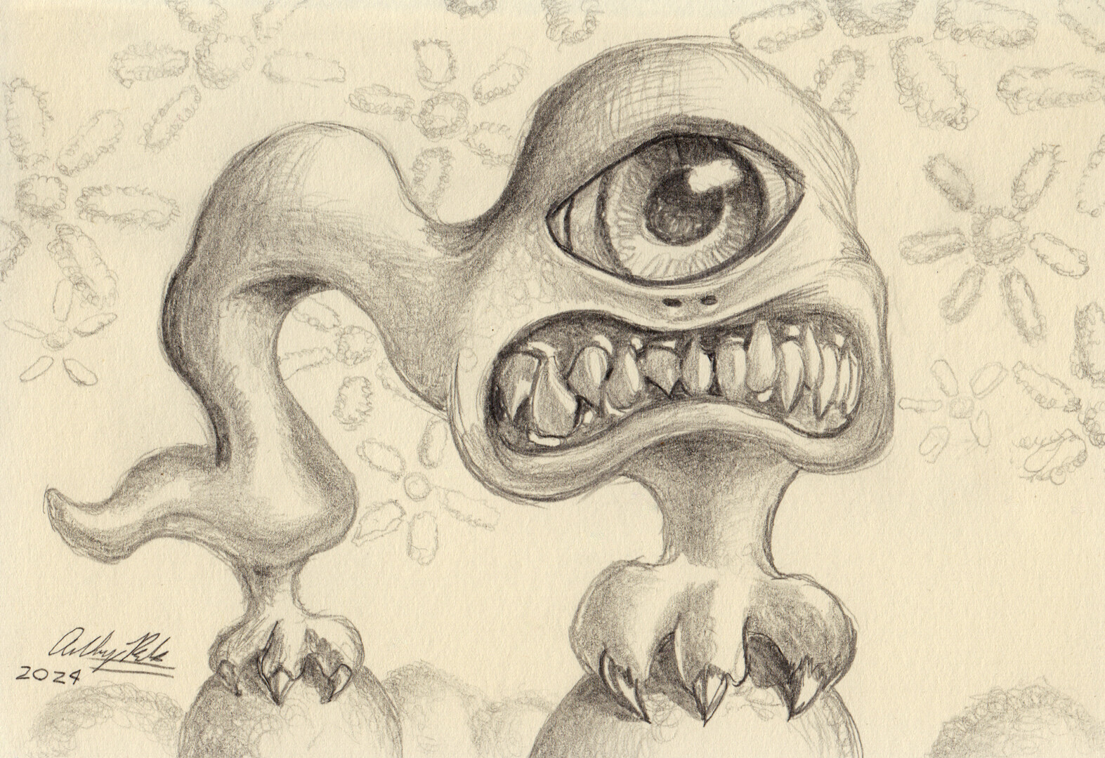 Wrong Biped
Pencil