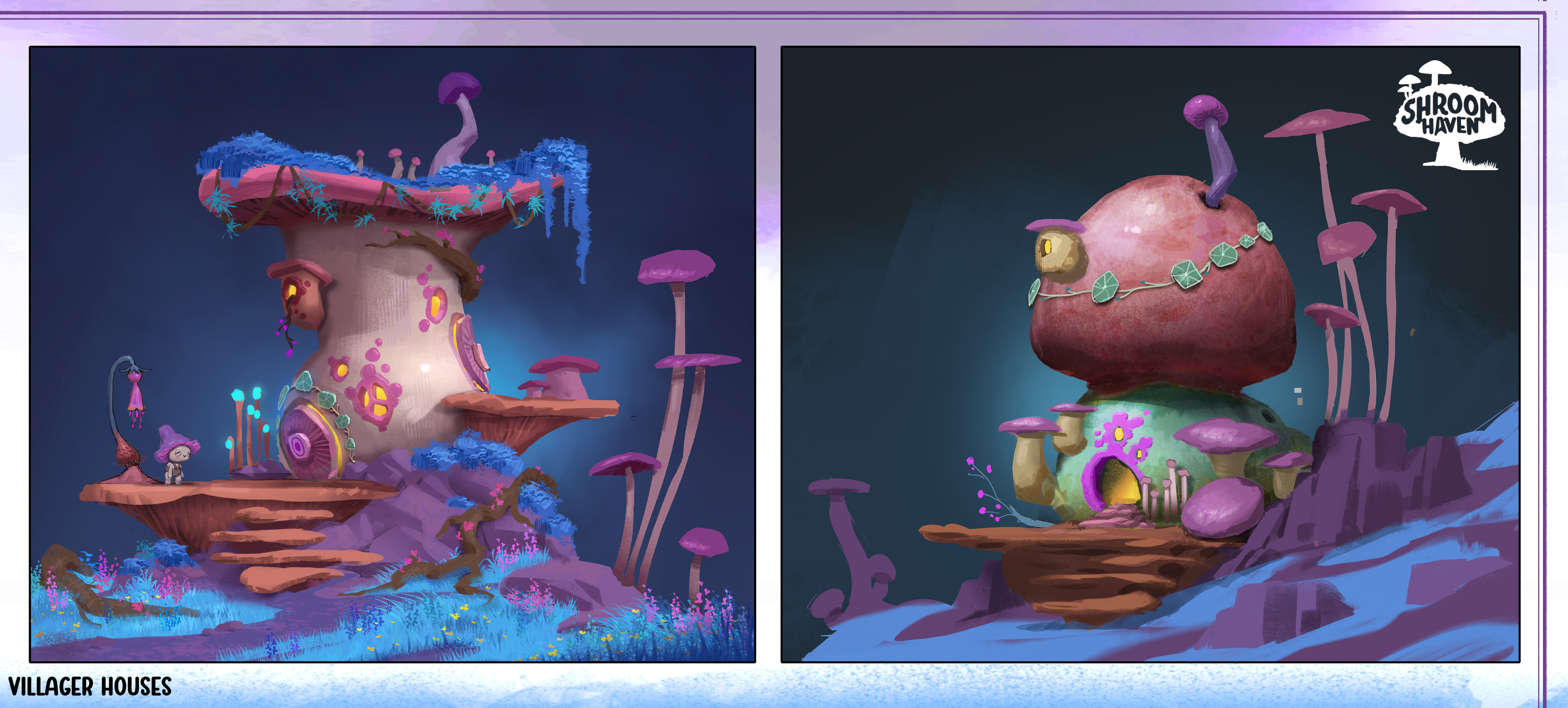 The inhabitants of Shroom Haven don't build their homes -- they grow them from the ground up.