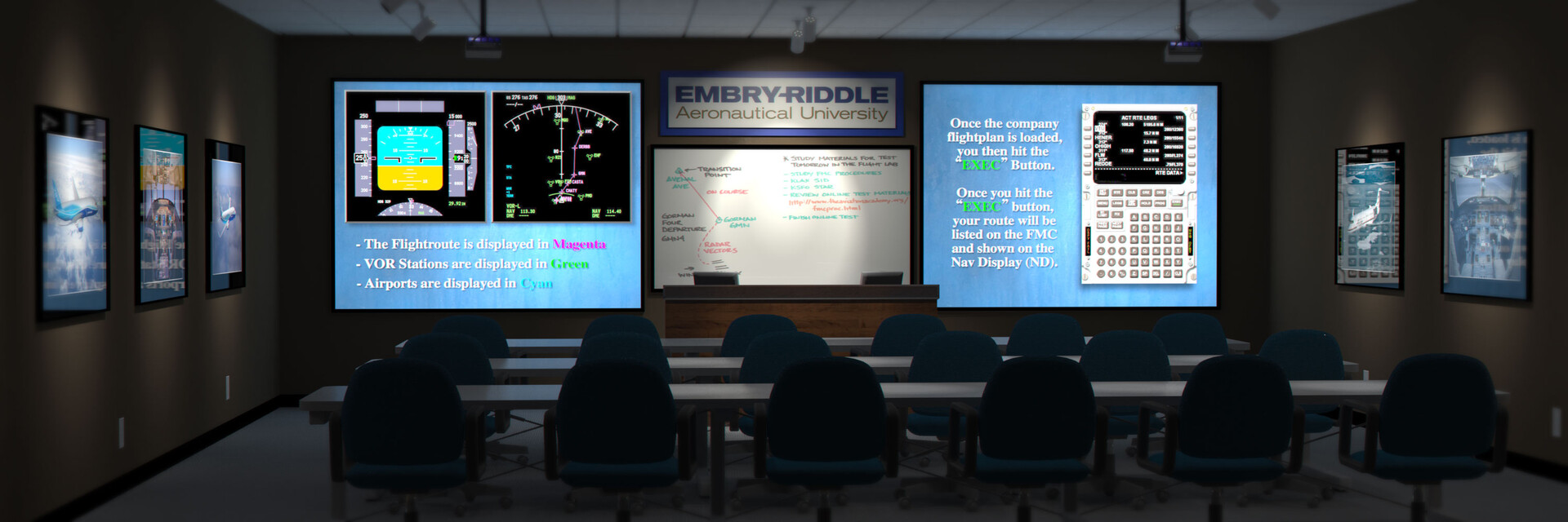 ArtStation - Training Classroom for Embry-Riddle