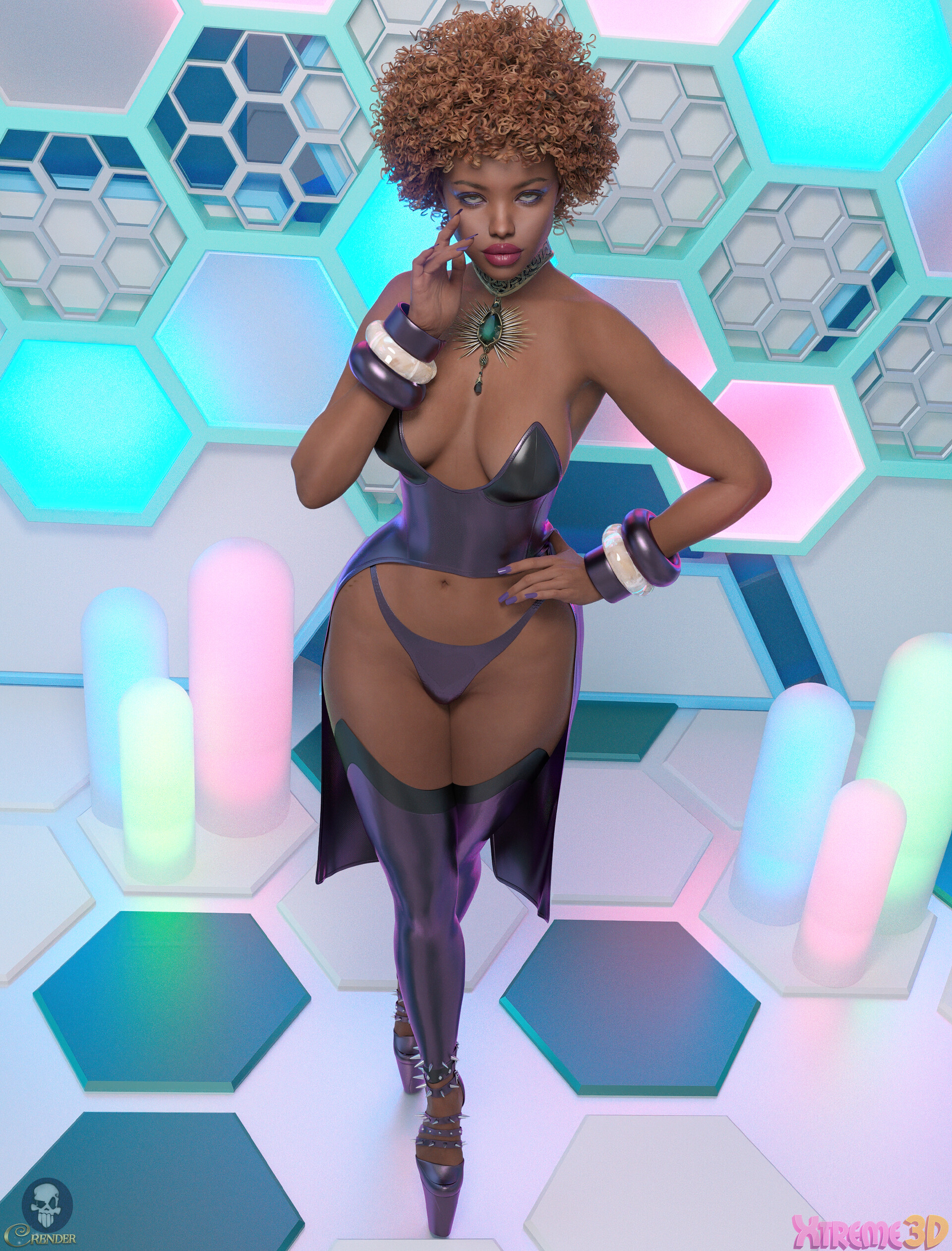 ArtStation - DForce Nerina for G9F By Synfulmindz