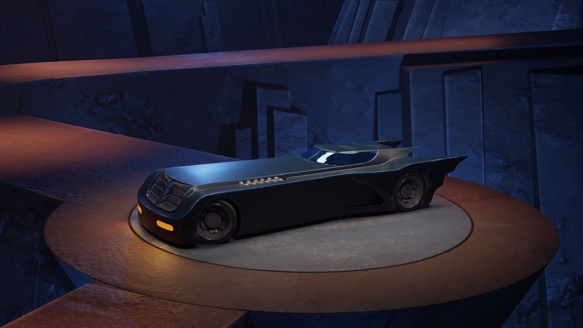 ArtStation - Batmobile: Animated Series