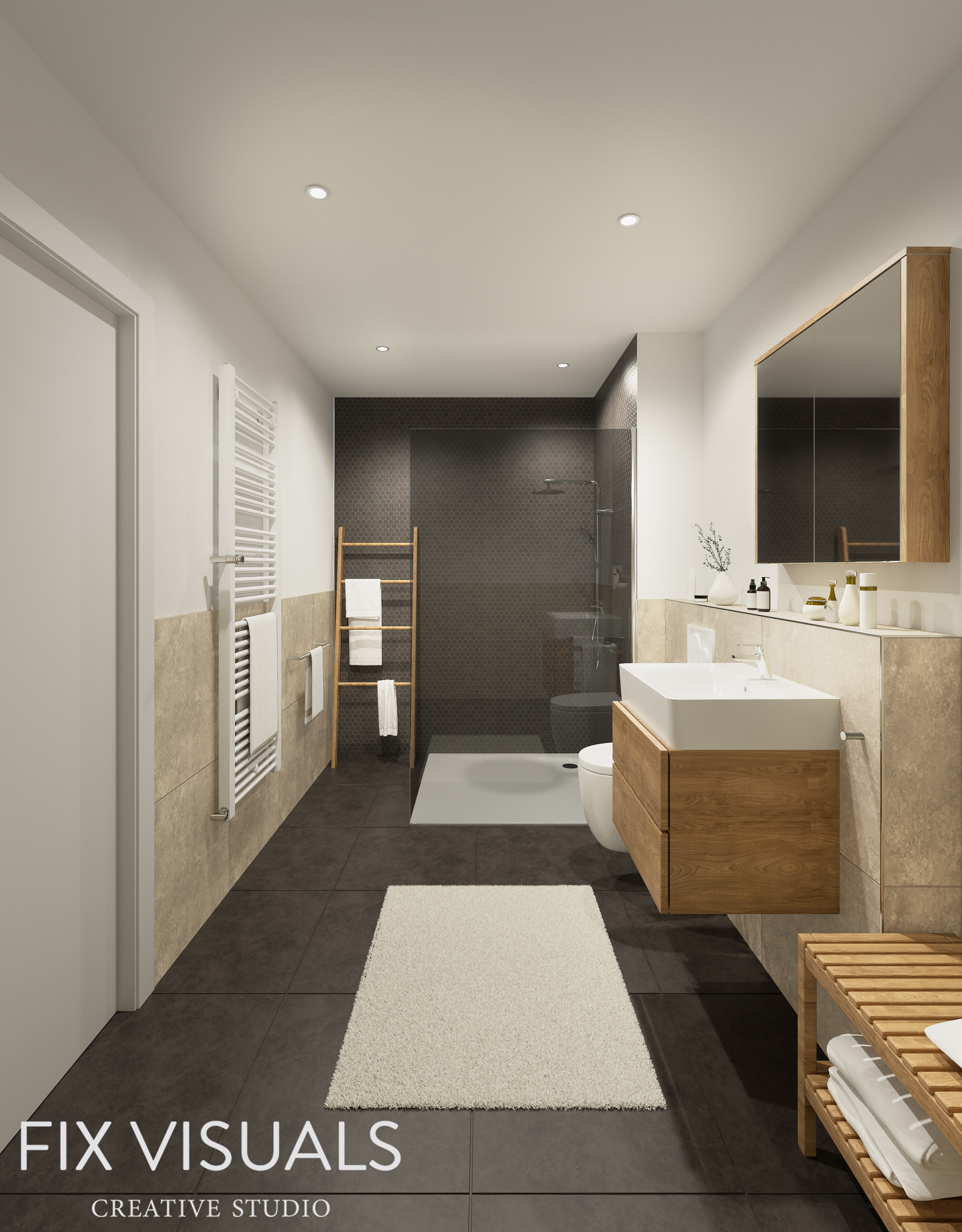 Interiorrender Bathroom 2