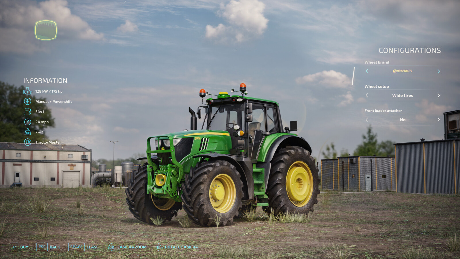 John Deere vehicle (tractor)