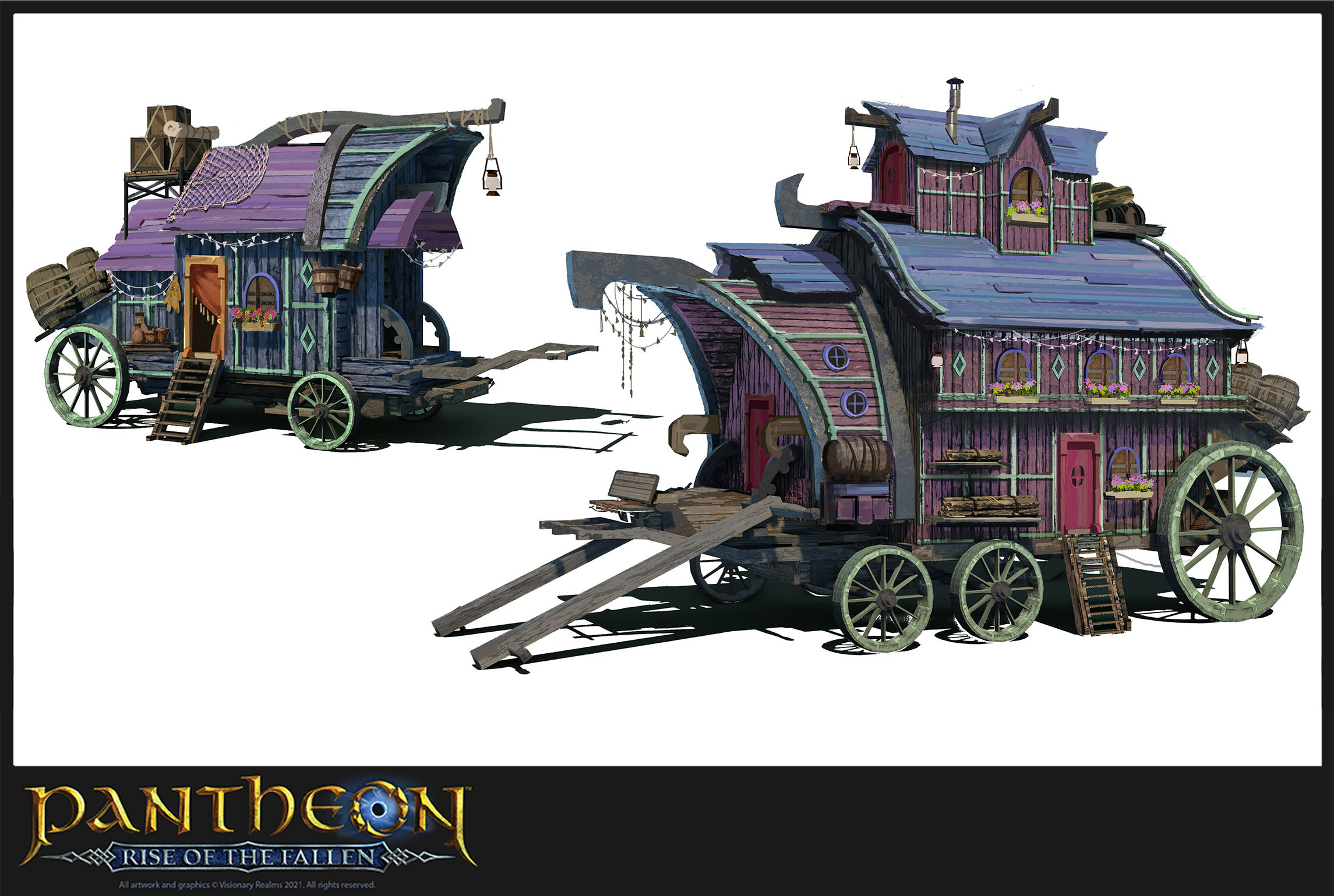 Romani wagons